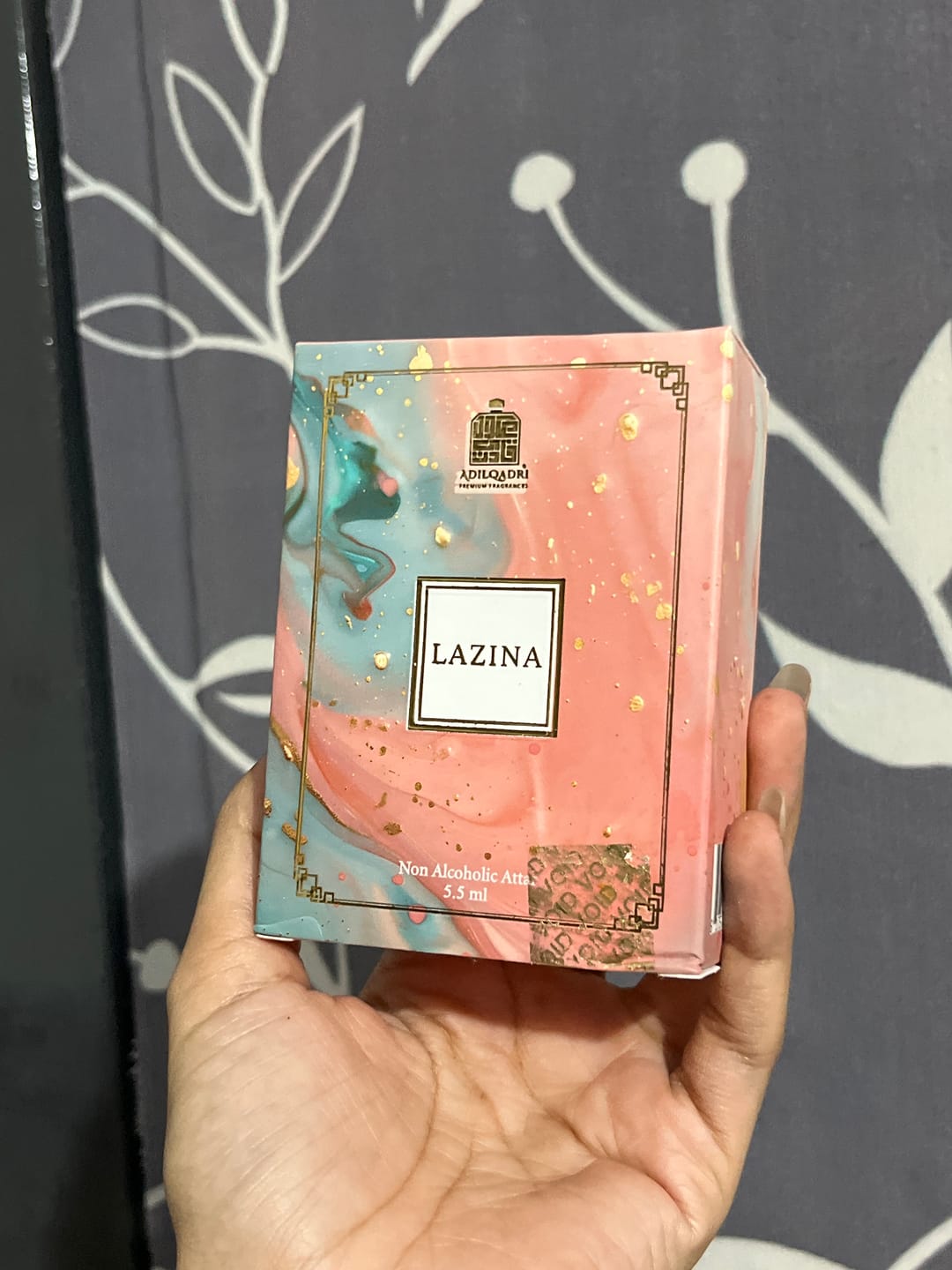 Customer photo review of Lazina Luxury Attar Perfume 5.5 ML
