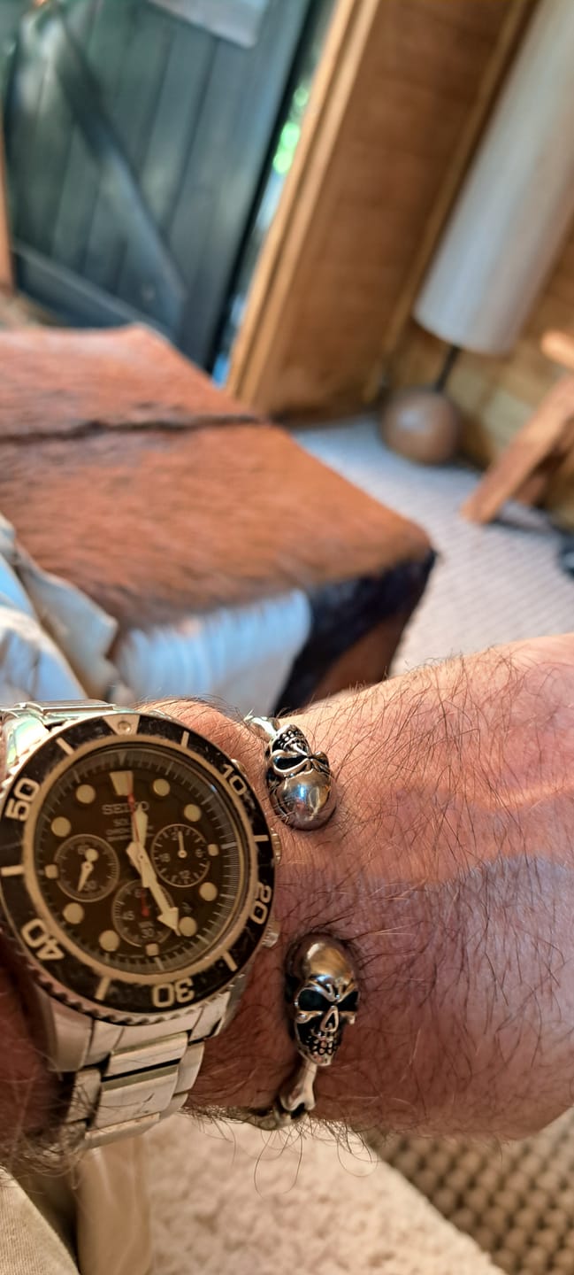 Customer photo review of SKULLED.