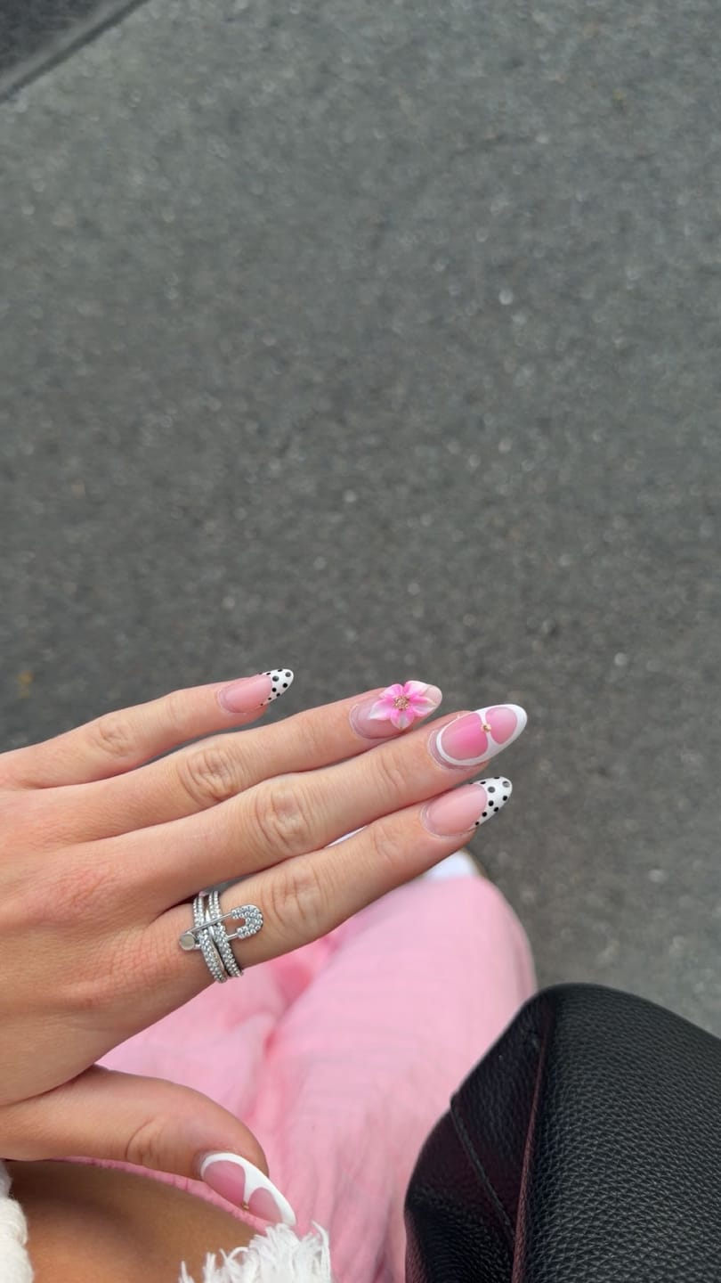 Customer photo review of Pave Flow Safety Ring 14K Vergoldung