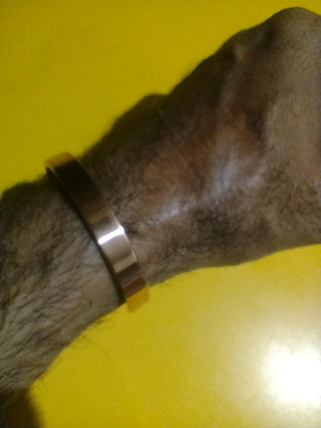 Customer photo review of Pure Copper Bracelet - Smooth Copper Bracelet - Copper Culture