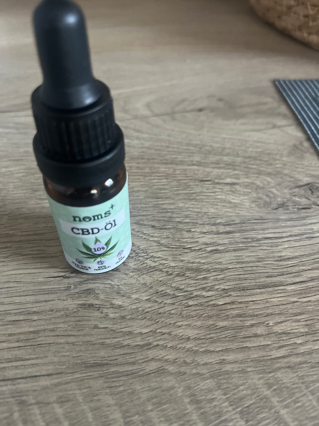 Customer photo review of 10% CBD Tropfen für Hunde