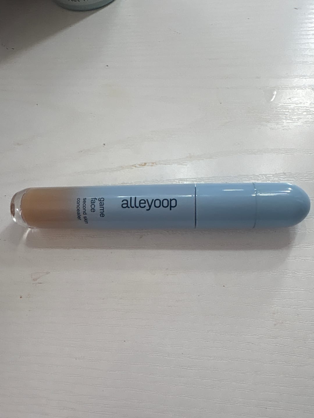 Customer photo review of Game Face Second Skin Concealer