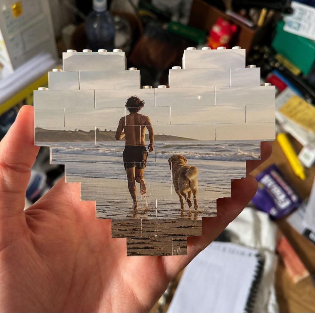 Customer photo review of Set de Bloques Personalizados