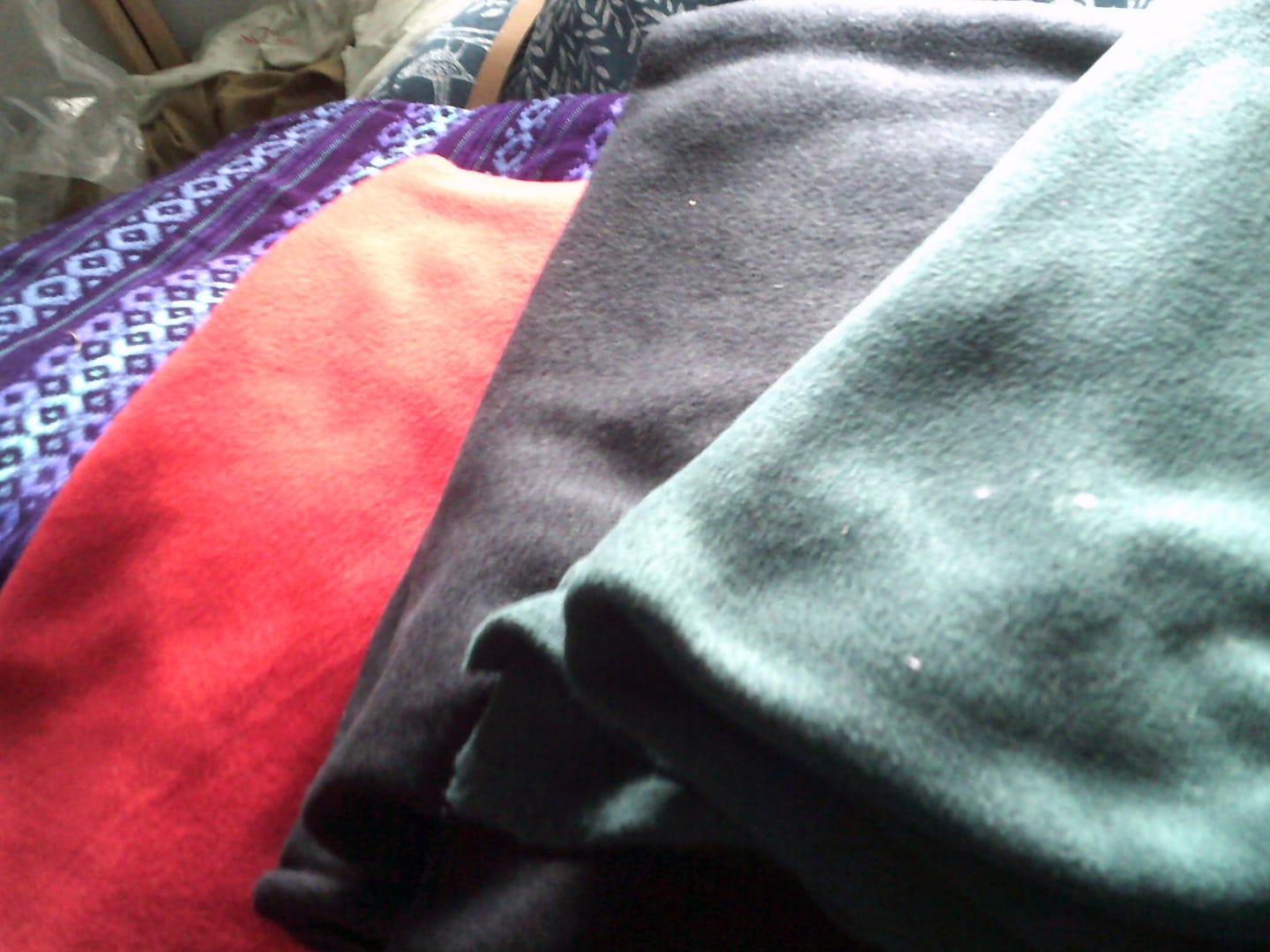 Customer photo review of Plain Fleece/Sweatshirt Remnants