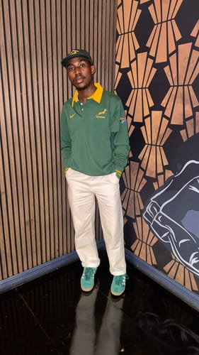 Customer photo review of Springboks Nike Men's 26/27 Heritage LS Home Jersey