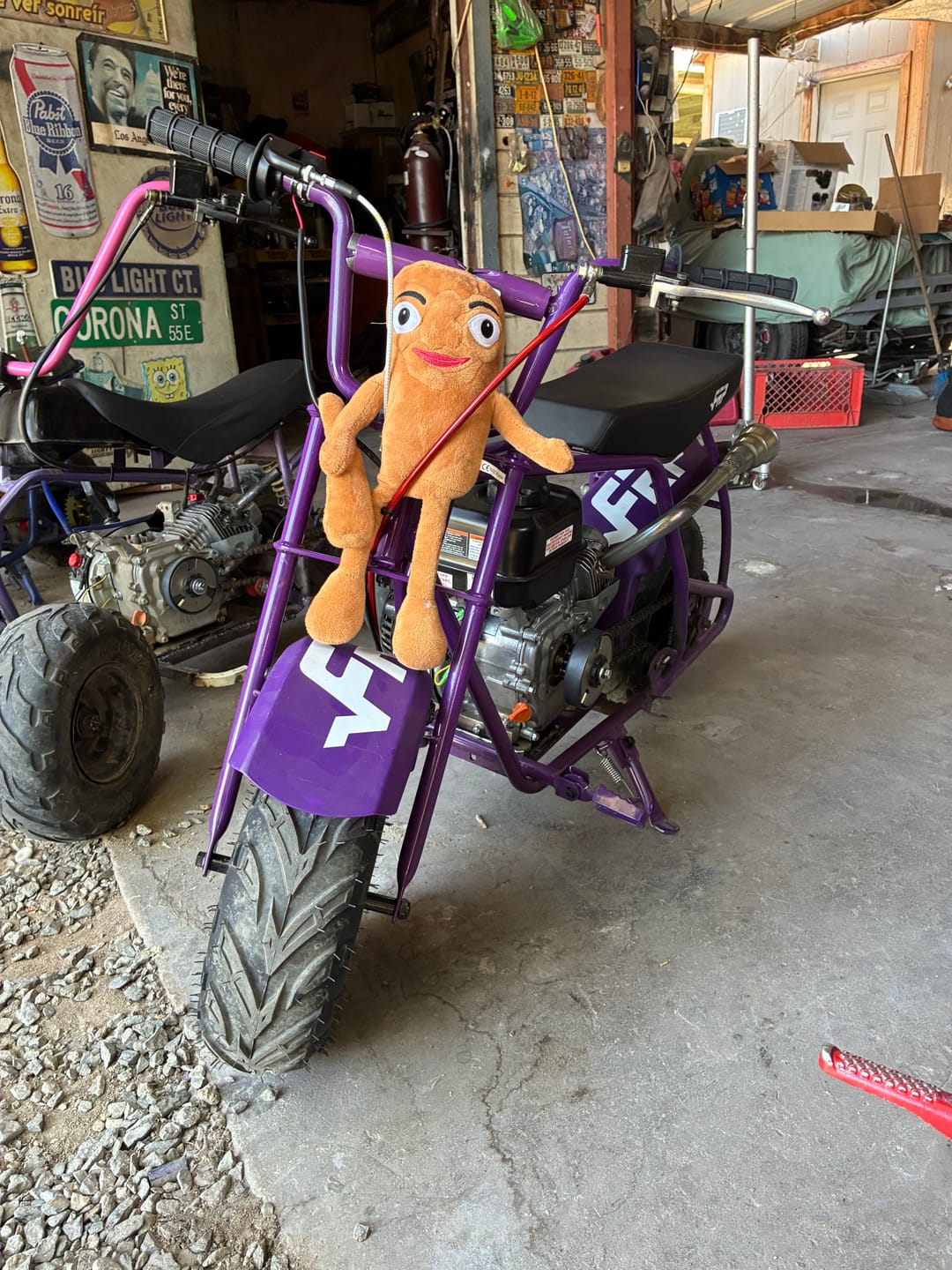 Customer photo review of FRP Moto GMB100 Mini Bike Frame | Predator 212 Compatible | 99cc–212cc Custom Build