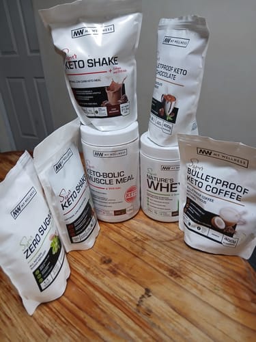 Customer photo review of My Wellness Keto-Bolic Muscle Meal 1.2kg