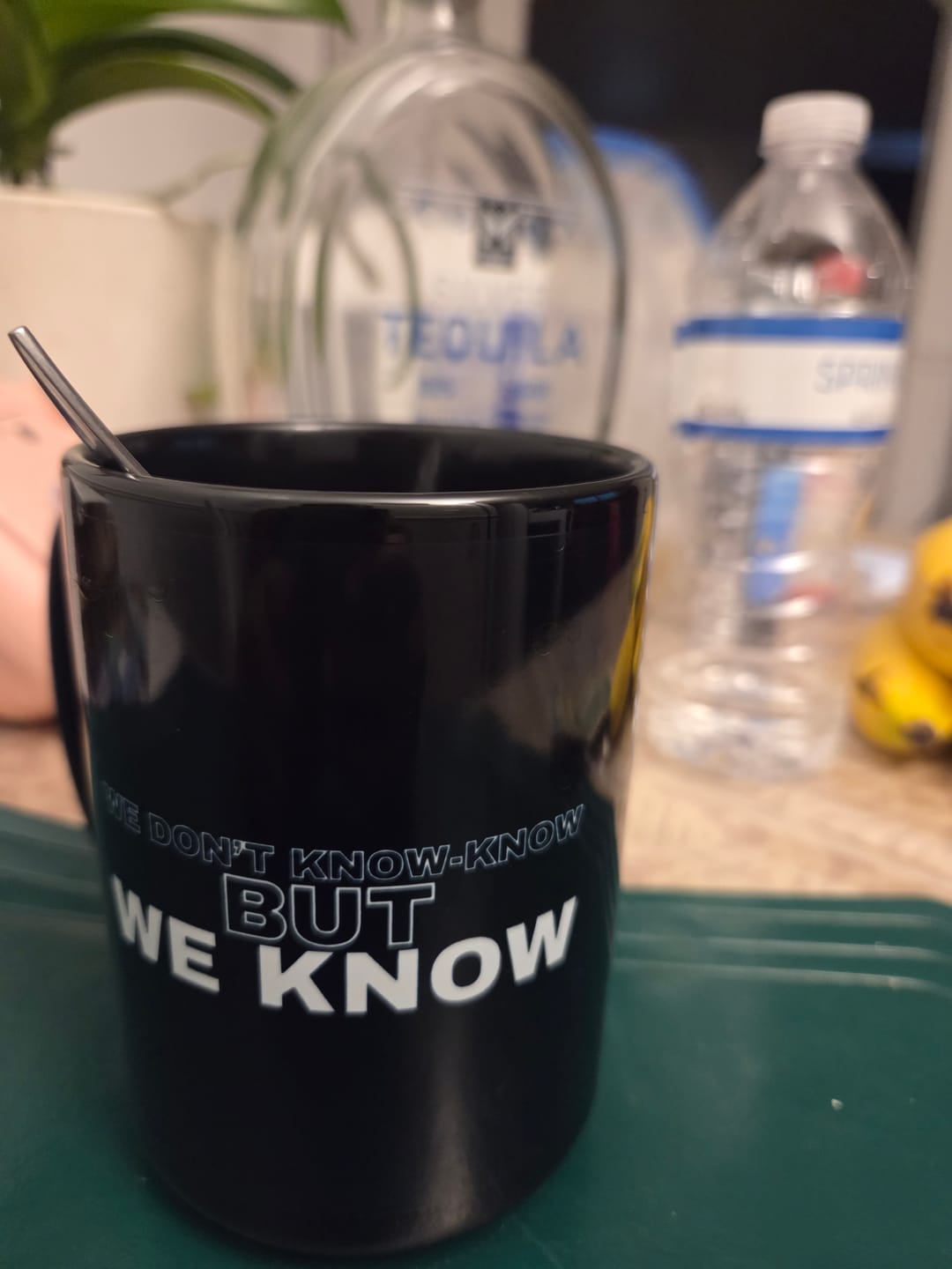 Customer photo review of We Know Mug