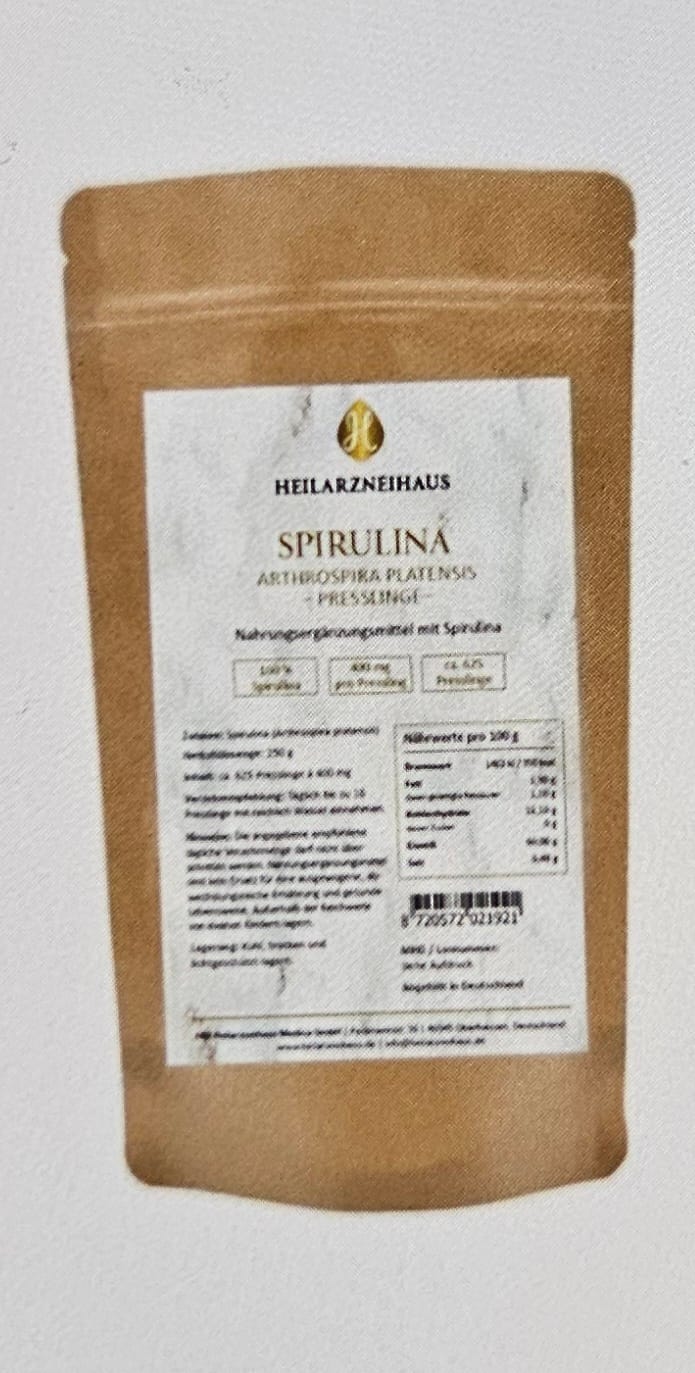 Customer photo review of Spirulina Presslinge