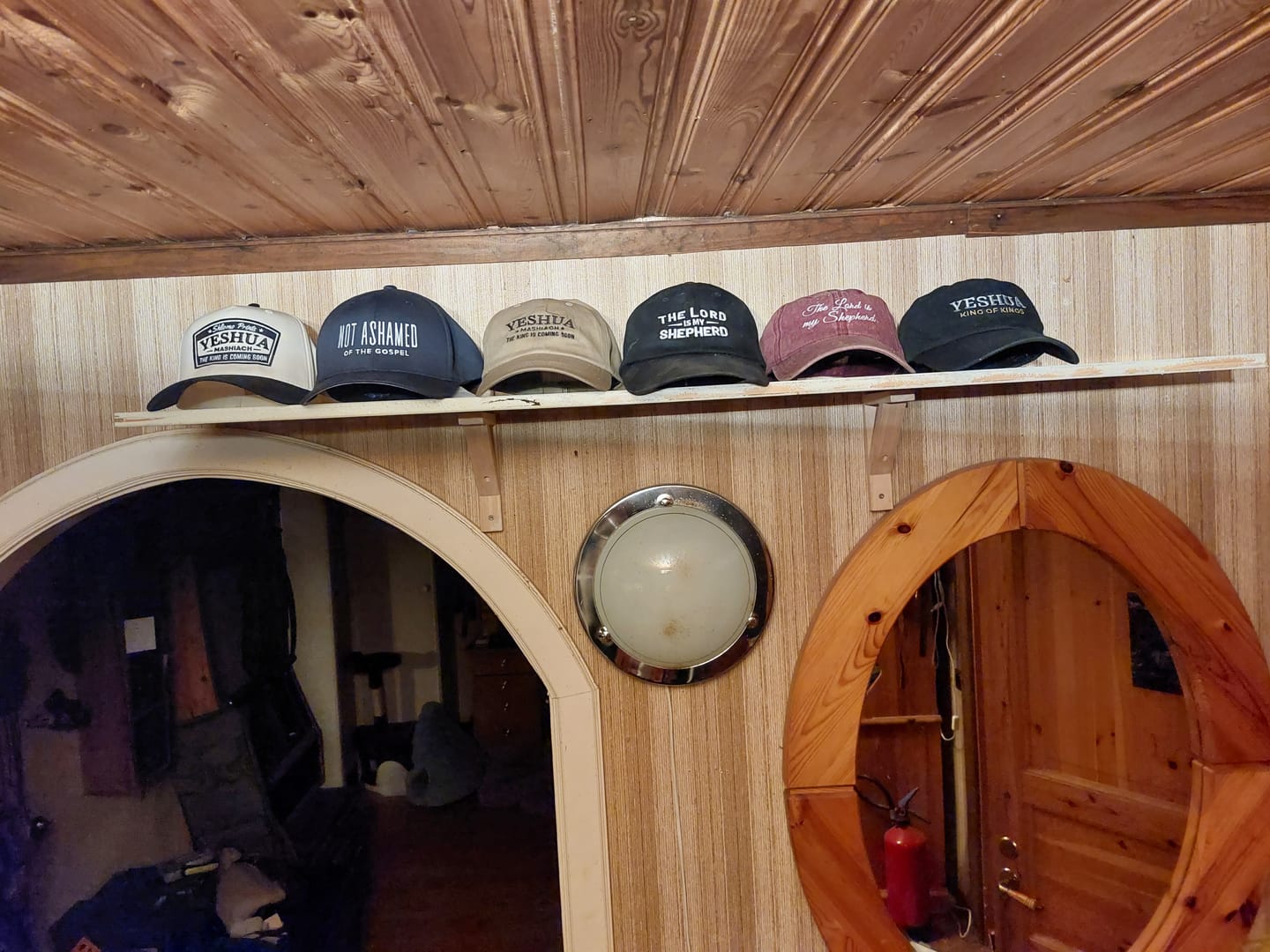 Customer photo review of The Lord is my Shepherd Cap – Psalm 23