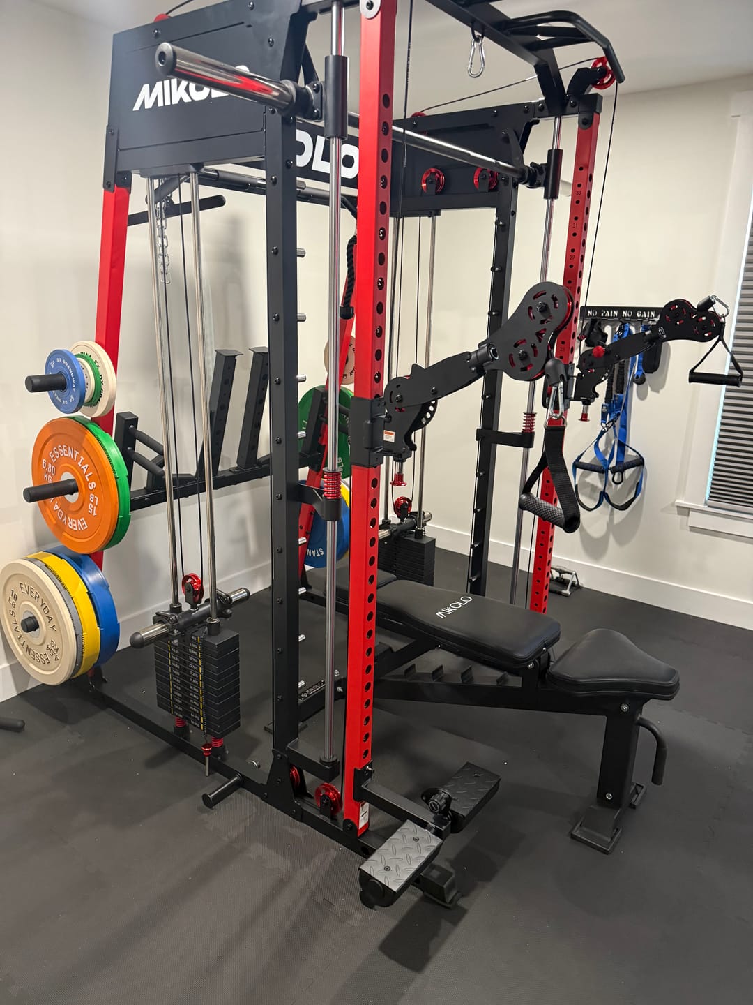 Customer photo review of 3D Pivot Arms Rack Attachment for M4-2.0