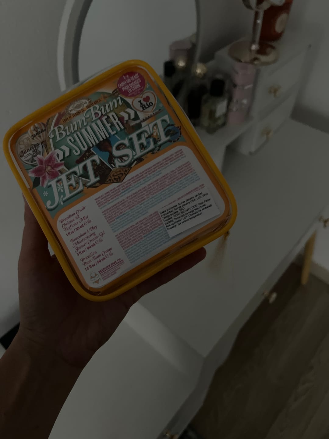 Customer photo review of Sol de Janeiro Bum Bum Jet Set