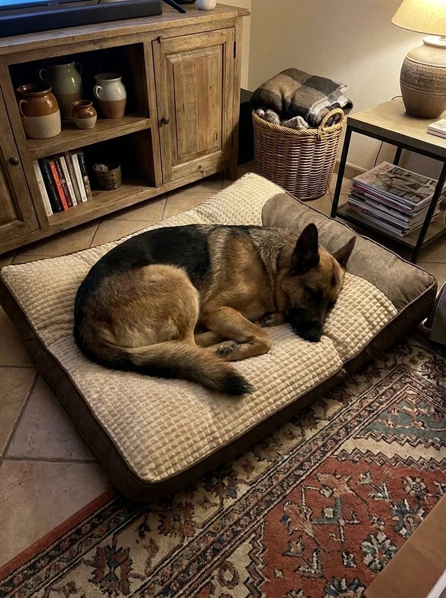 Customer photo review of Lit pour chien orthopédique