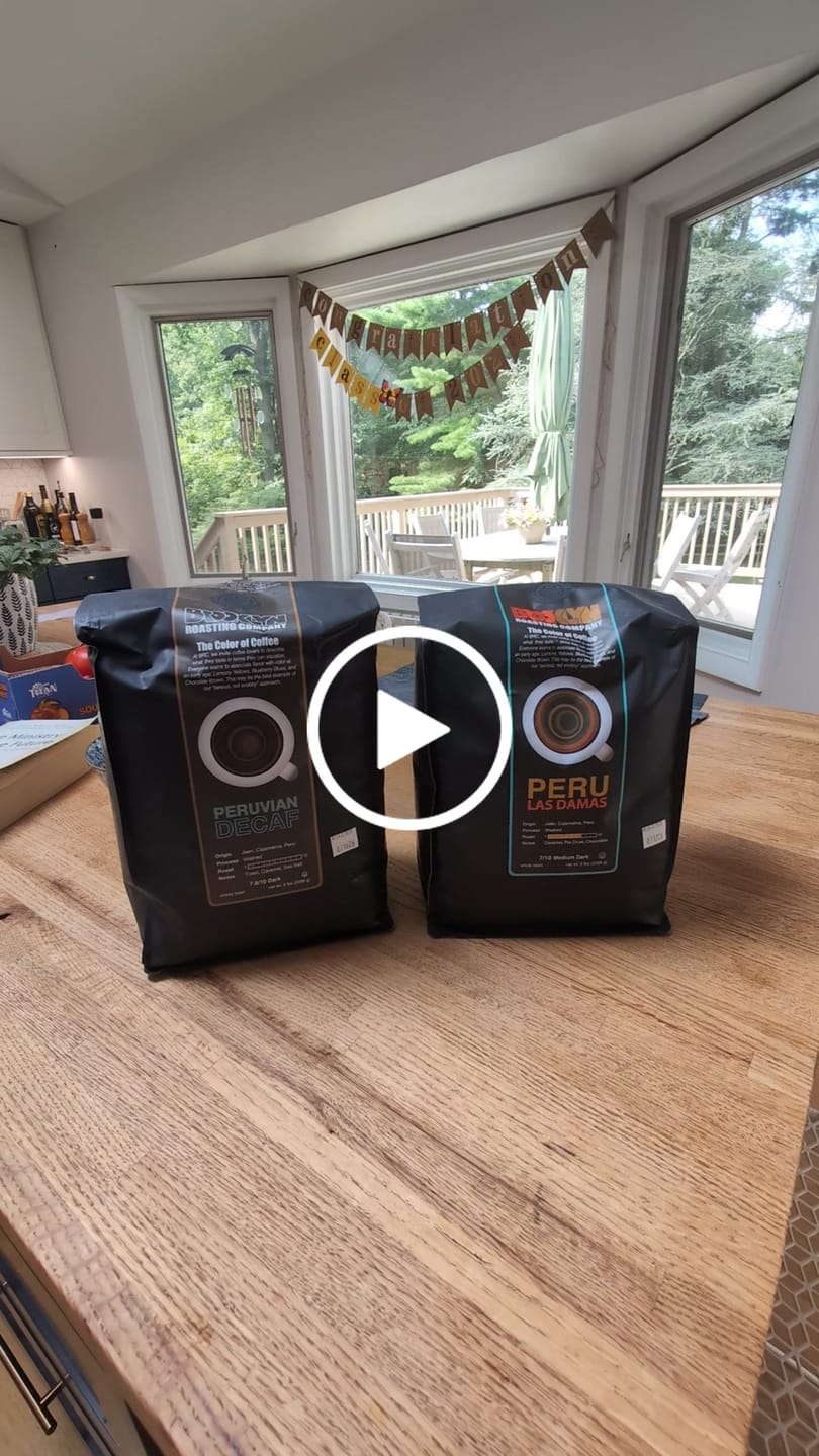 Customer video review of Peruvian Decaf