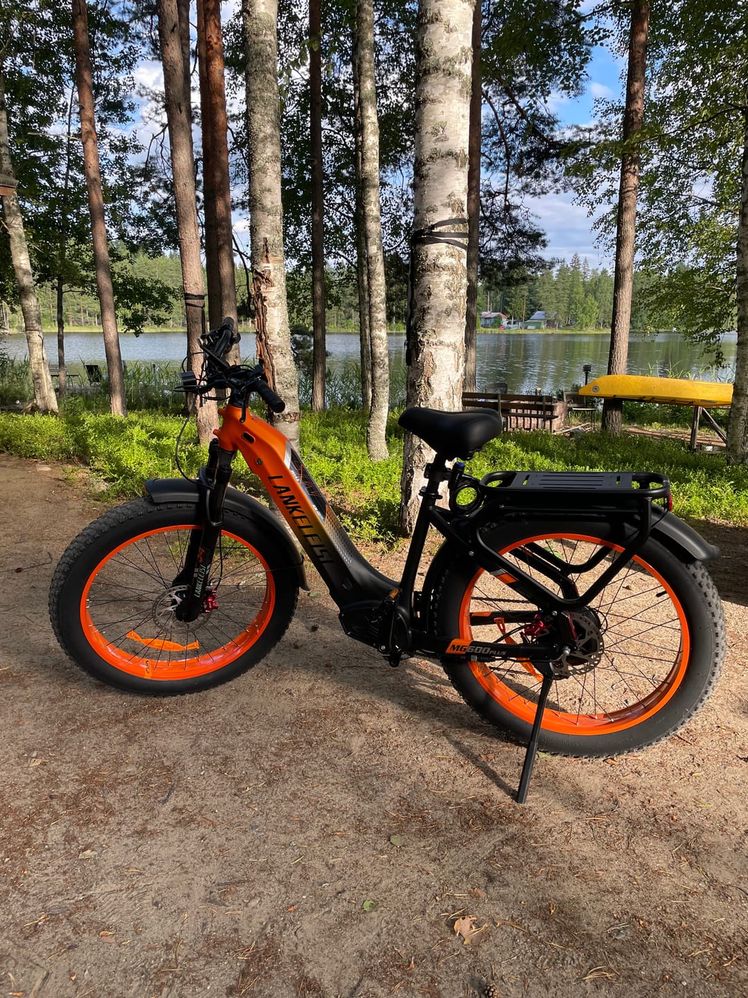Customer photo review of Lankeleisi MG600 Plus 26" Fat Bike 960Wh All Terrain SUV E-Bike with Switchable Sensor 48V 20Ah Battery