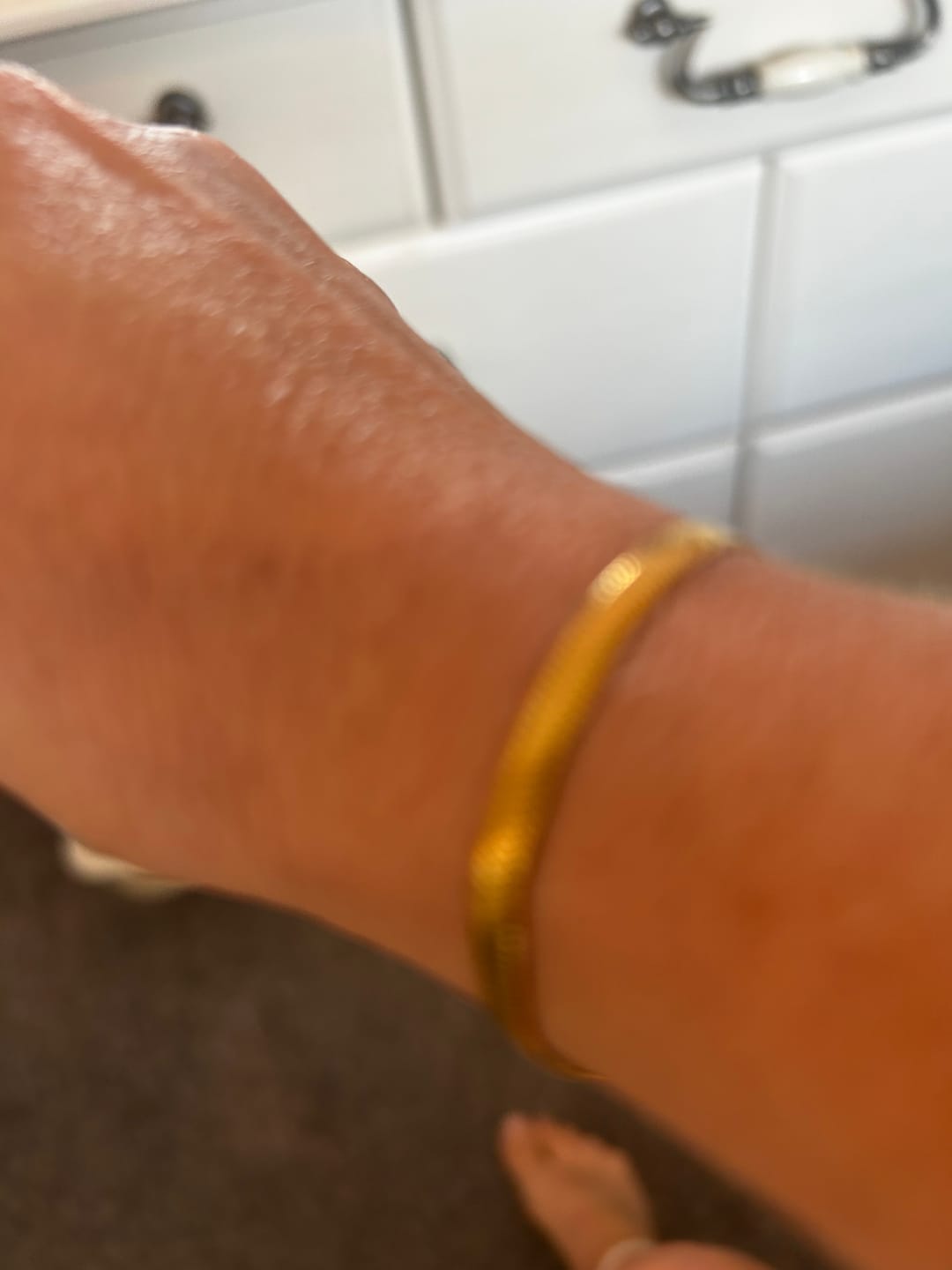 Customer photo review of Verona Snake Bracelet