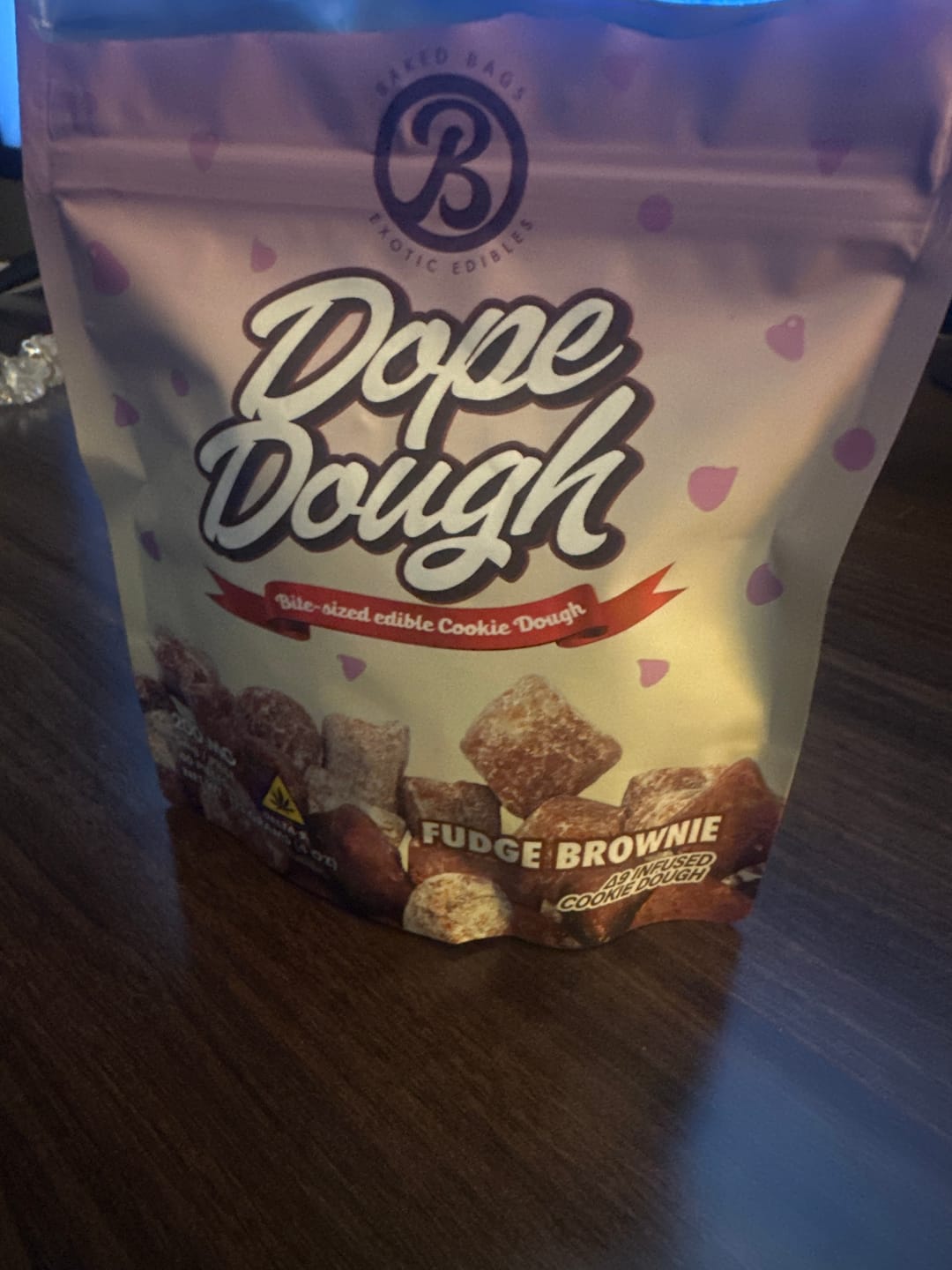 Customer photo review of DOPE DOUGH - FUDGE BROWNIE