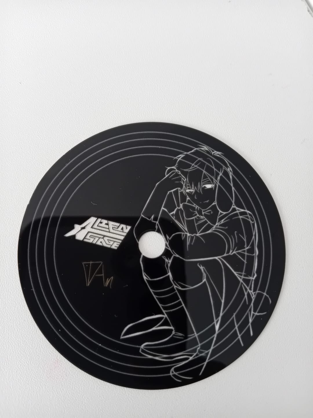 Customer photo review of Alien Stage Rabbit Series Vinyl Laser Ticket Blind Box