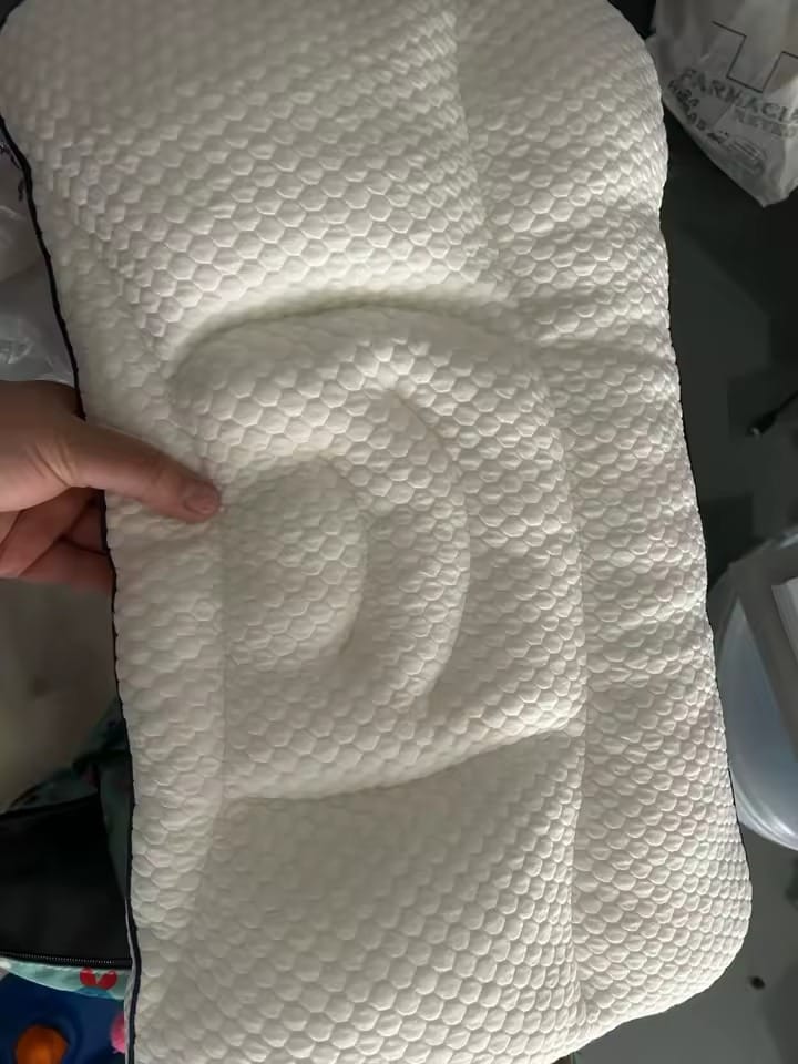 Customer photo review of Kid Ergonomic Posture Pillow | Fix the Problem Before It Starts