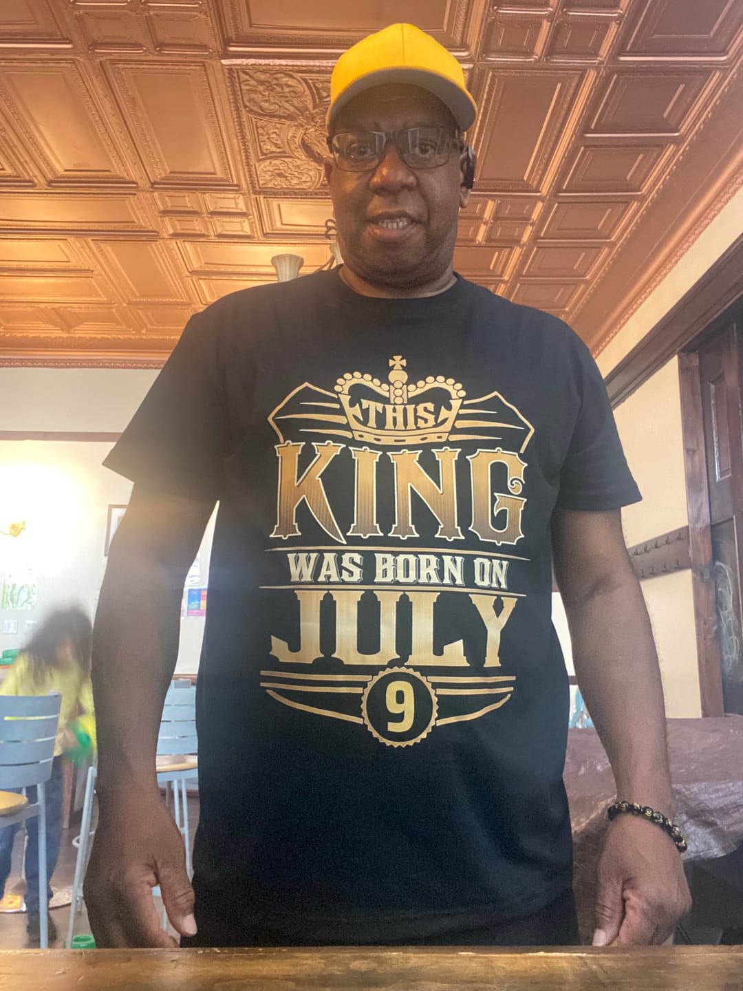 Customer photo review of JULY 9TH KING