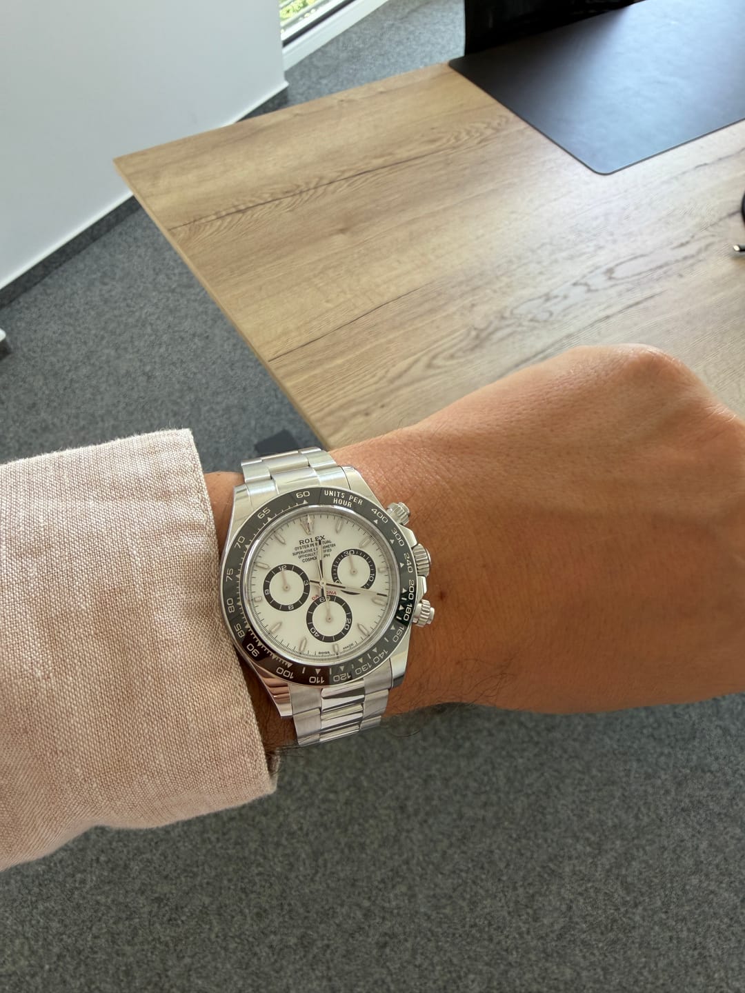 Customer photo review of Rolex Daytona Panda 126500LN - Full-Set - 2025