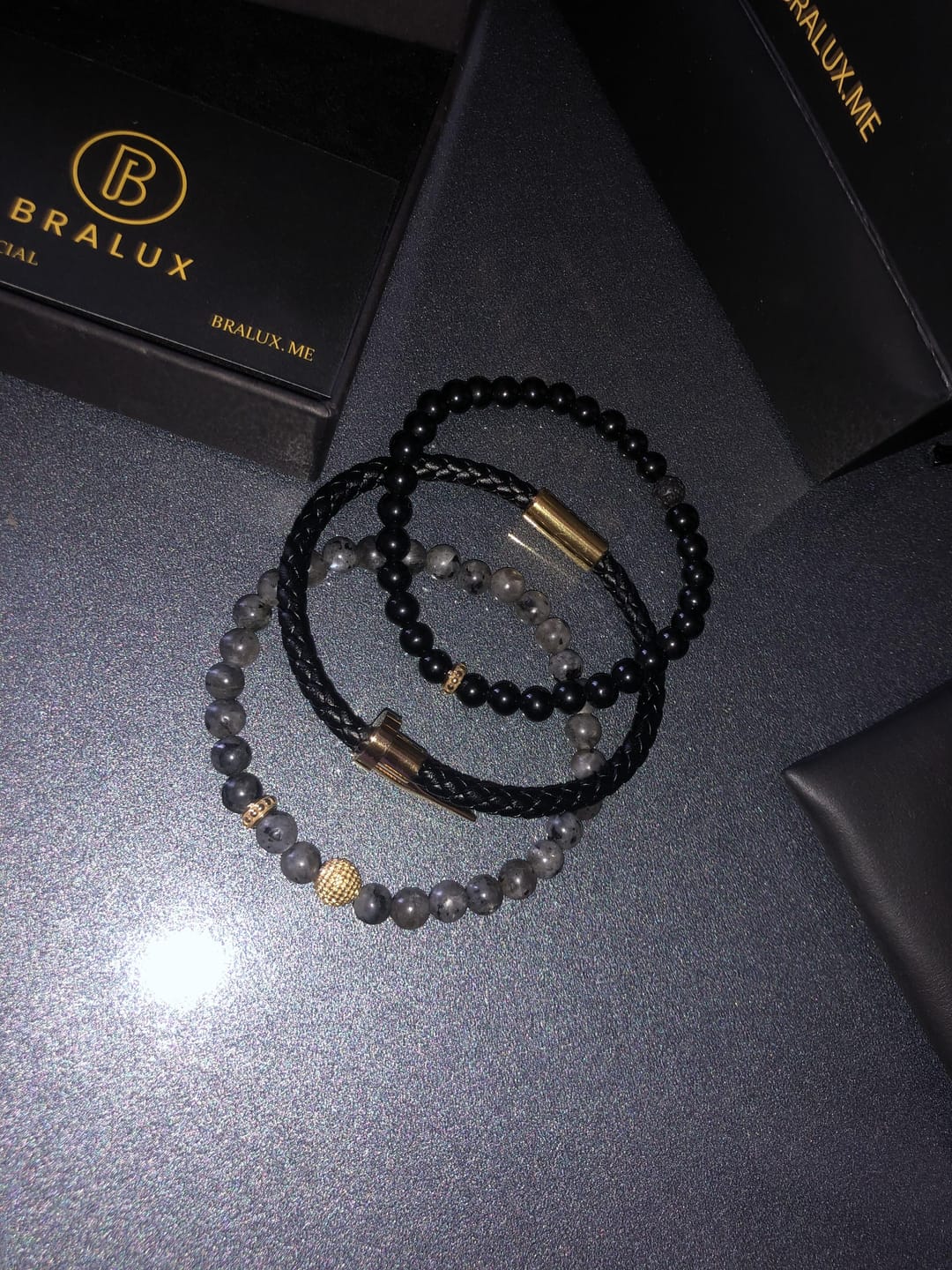 Customer photo review of Nail Obsidian Stack