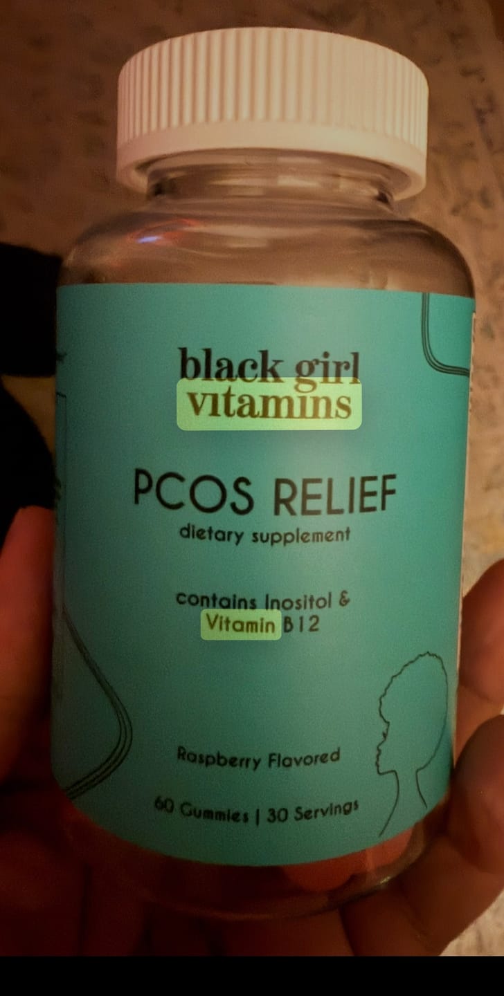Customer photo review of PCOS RELIEF