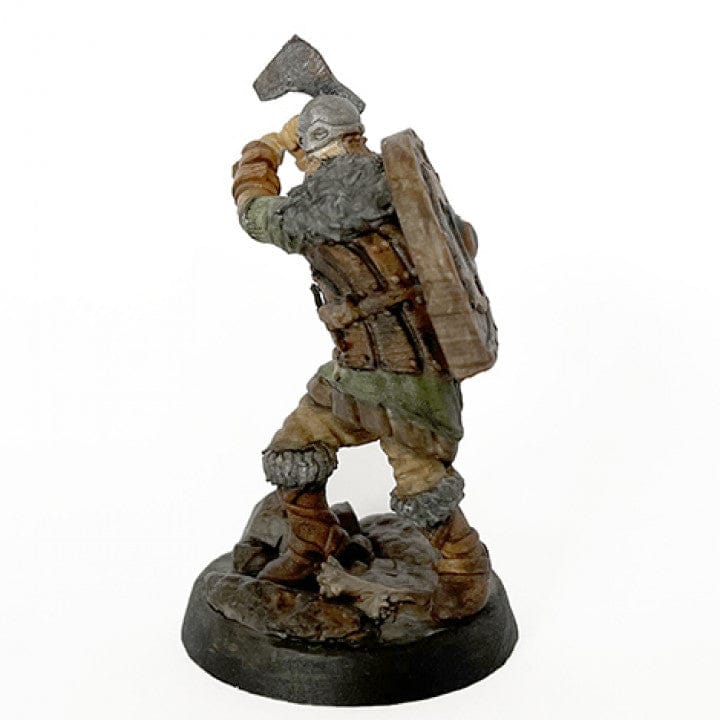 Customer photo review of KICKSTARTER FREE ''VIking Warrior Presupported 3D Model