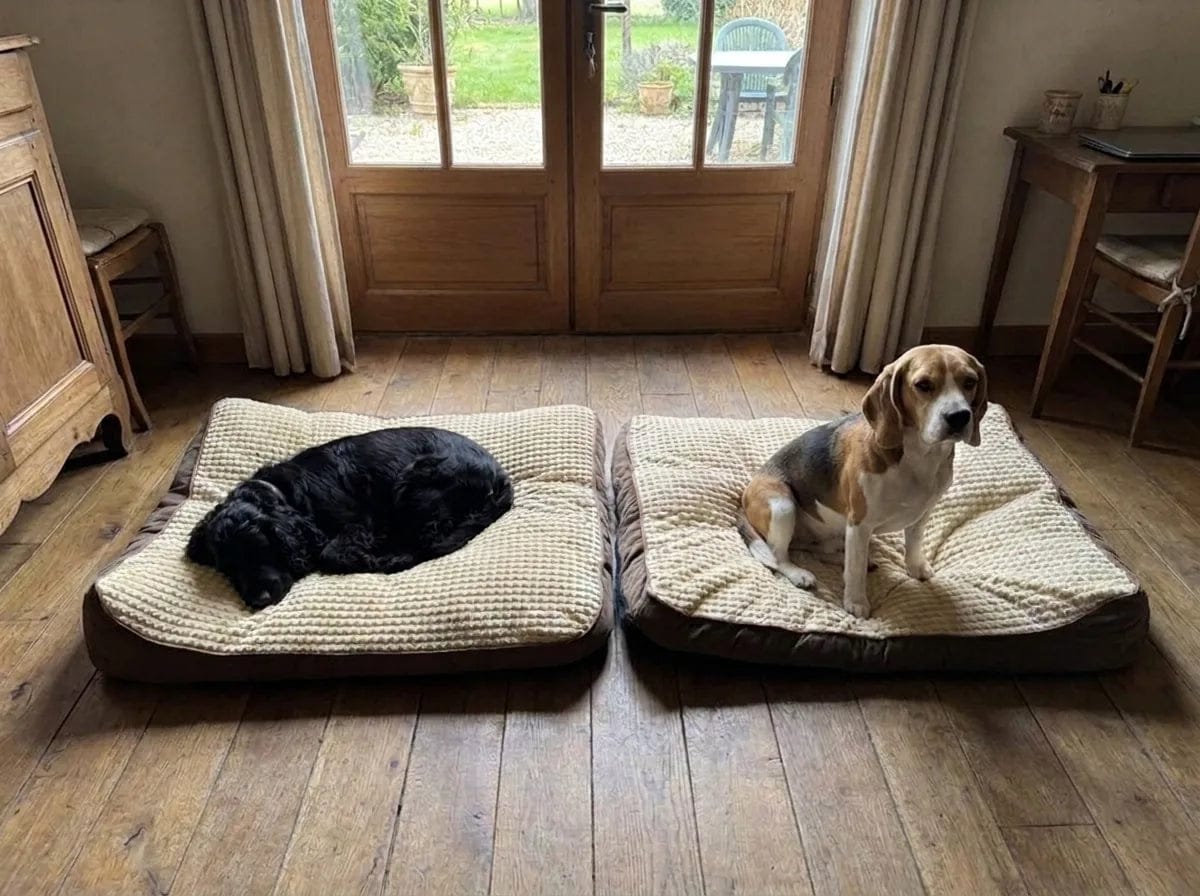 Customer photo review of Lit pour chien orthopédique