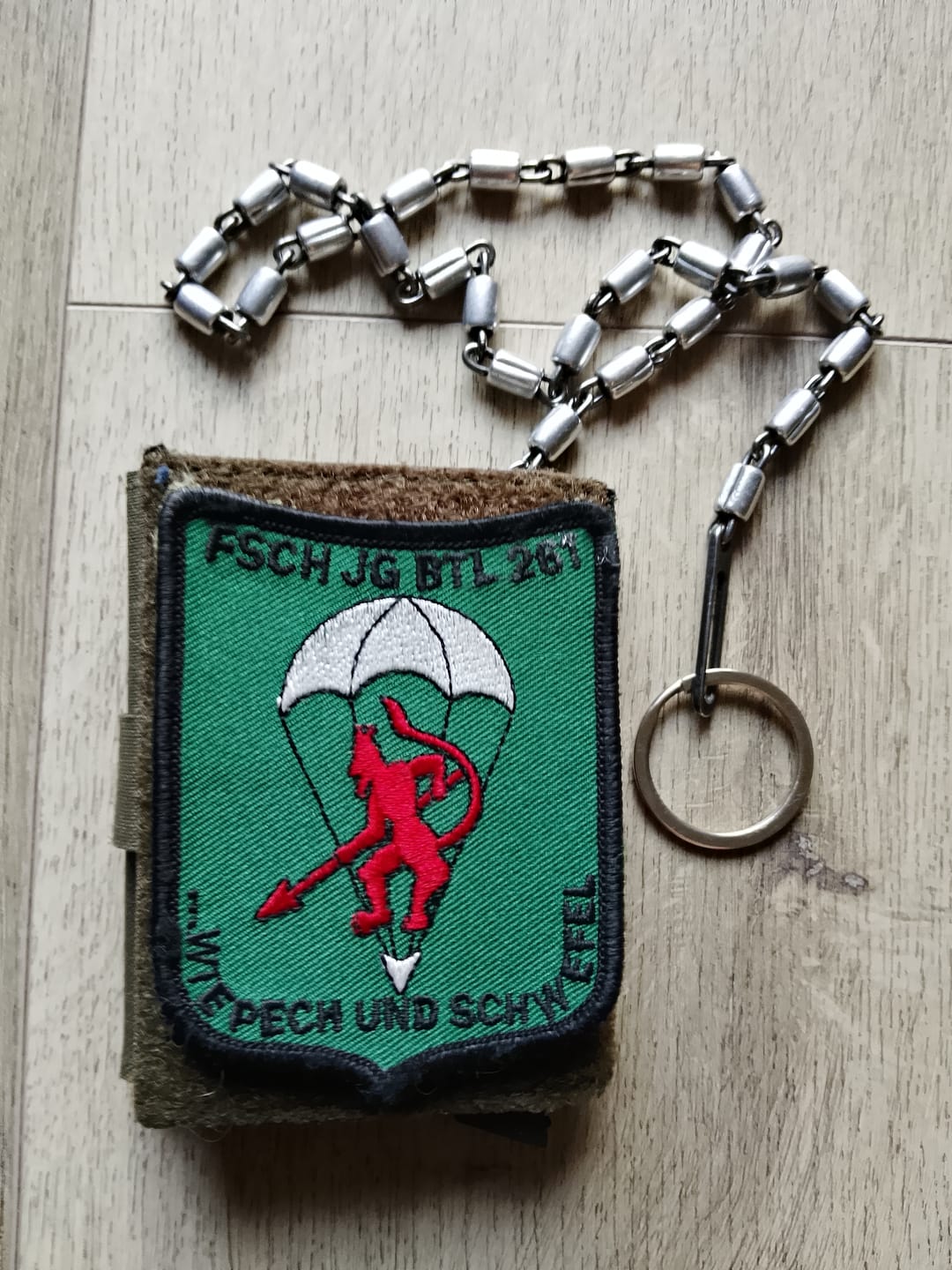 Customer photo review of Web-Patch - Molon labe - 6 x 4,5cm