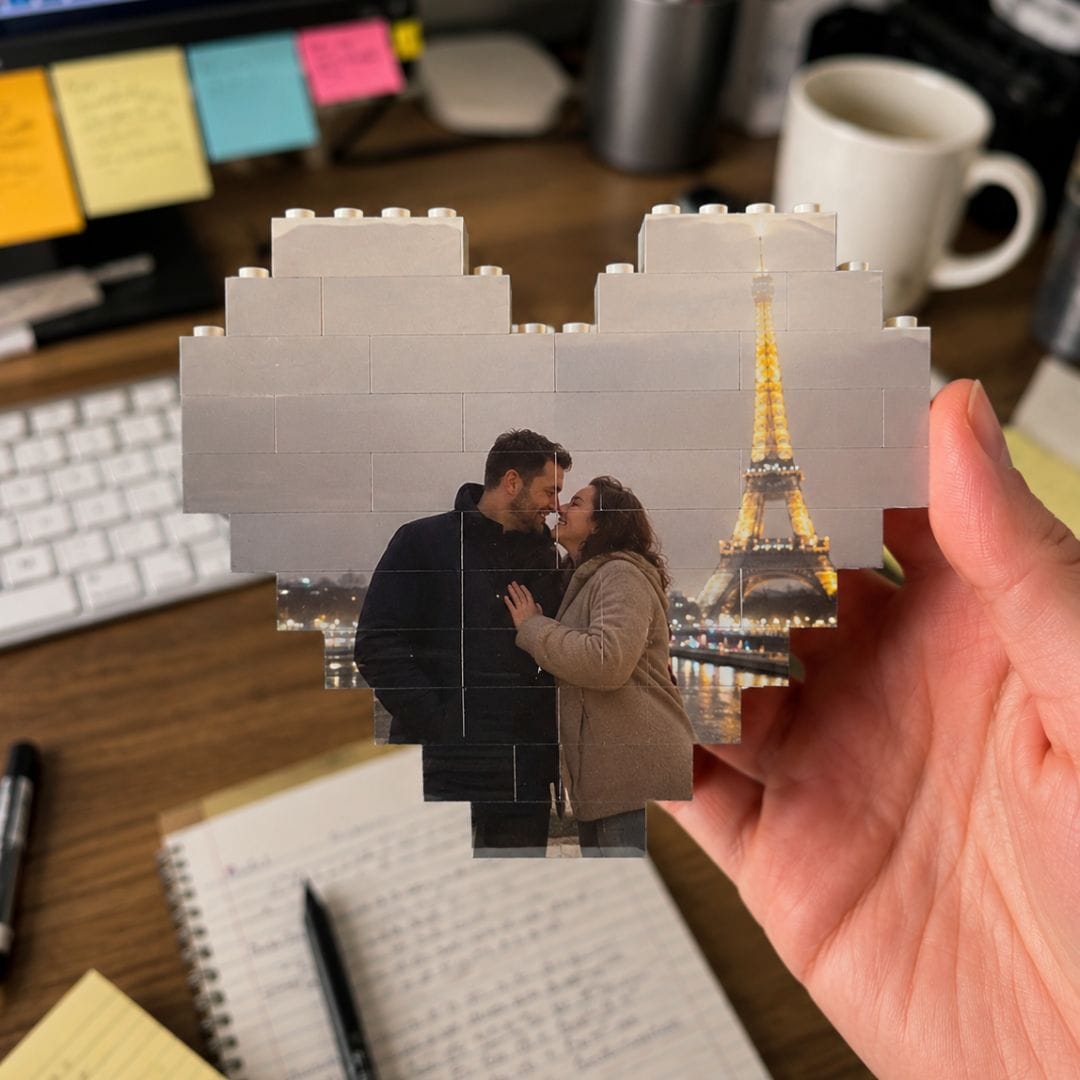 Customer photo review of Set de Bloques Personalizados