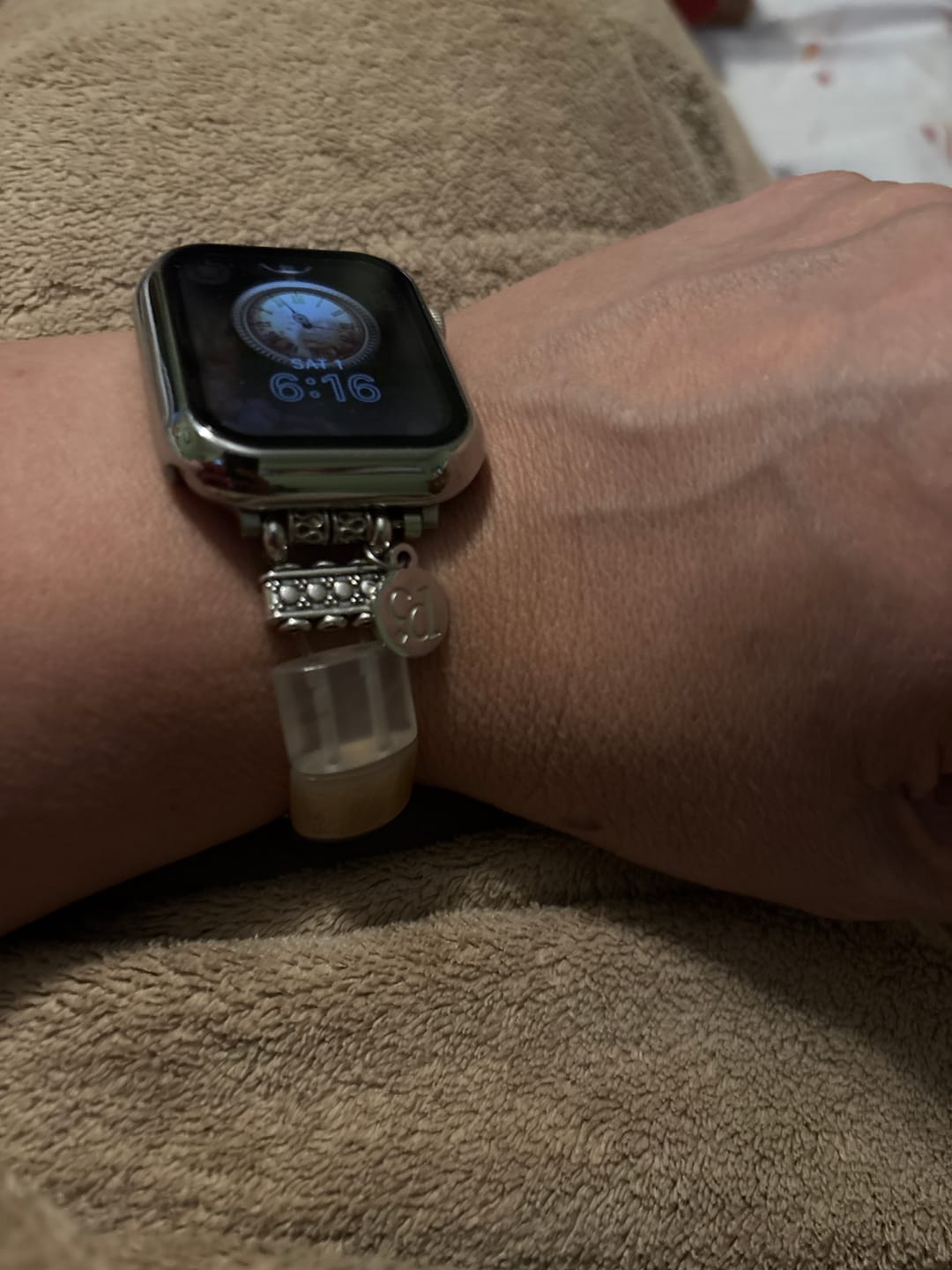 Customer photo review of Indigenous Coast Apple Watch Strap