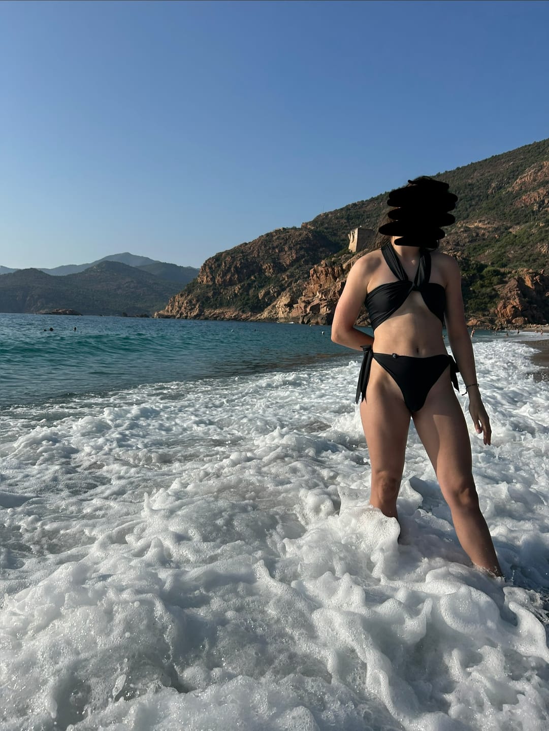 Customer photo review of L’INCROYABLE TANGA SWIM – NOIR