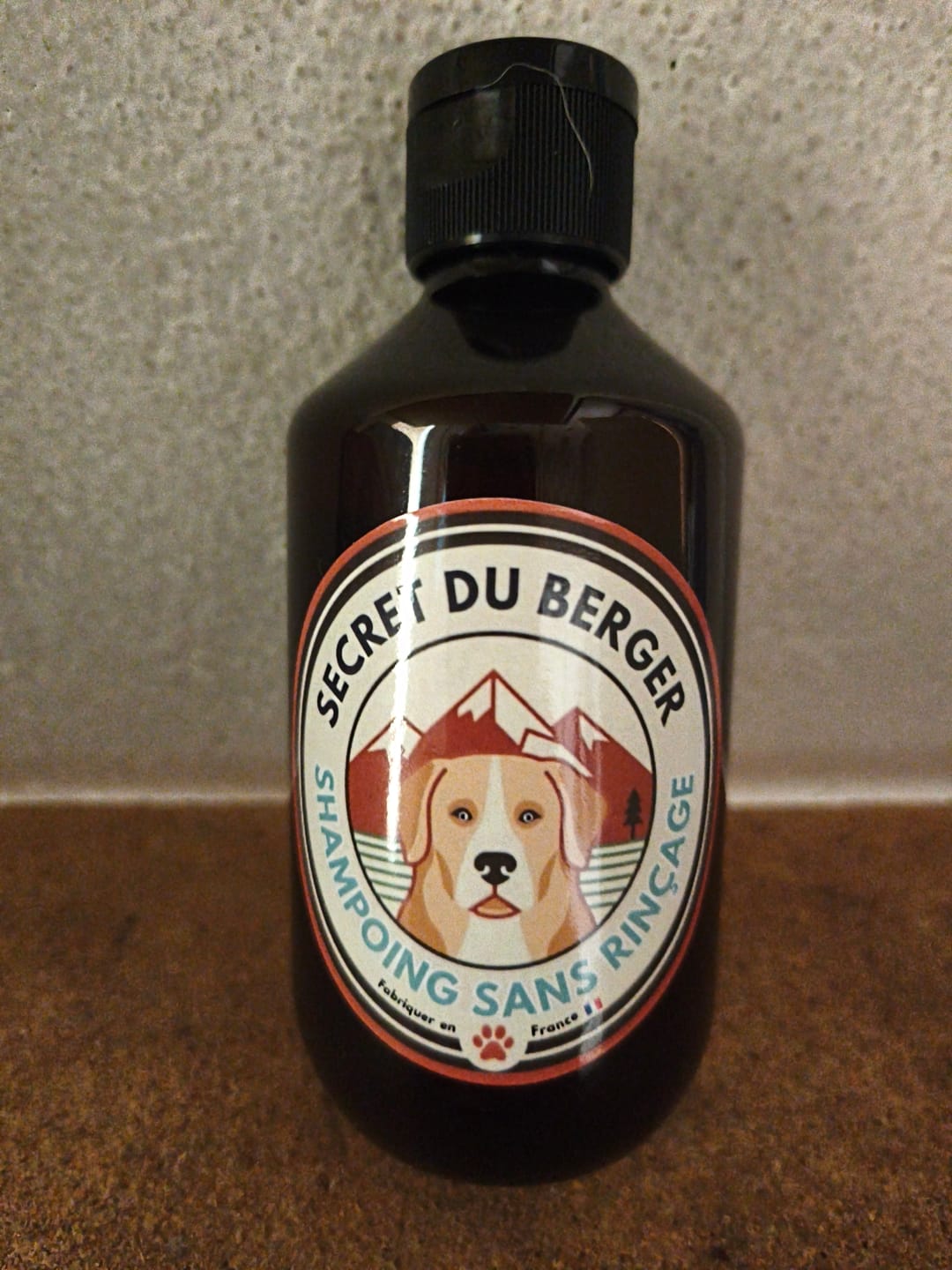 Customer photo review of Shampoing Sans Rinçage - Apaisant pour chien 🏔️