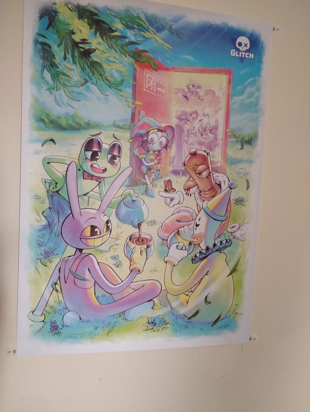 Customer photo review of The Amazing Digital Circus Finale Poster