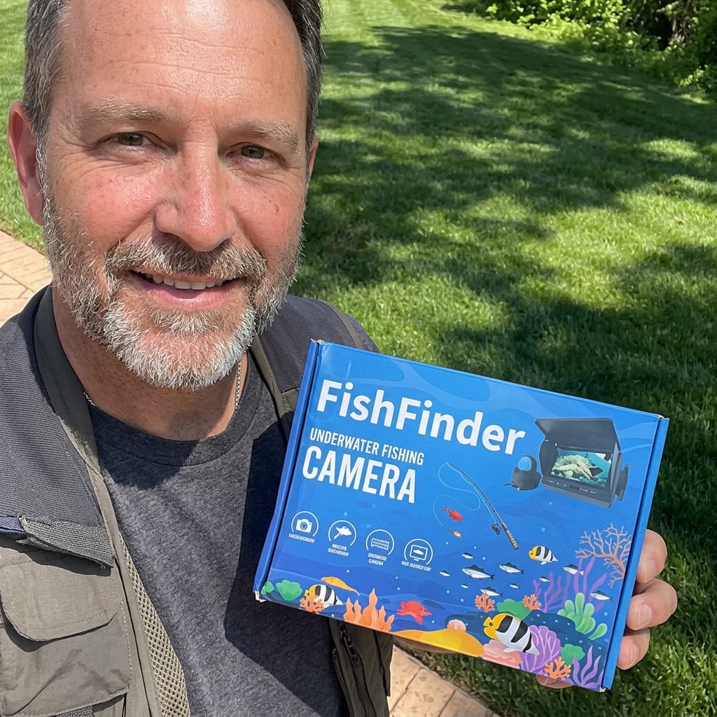 Customer photo review of Fishfinder – Undervanns fiskekamera
