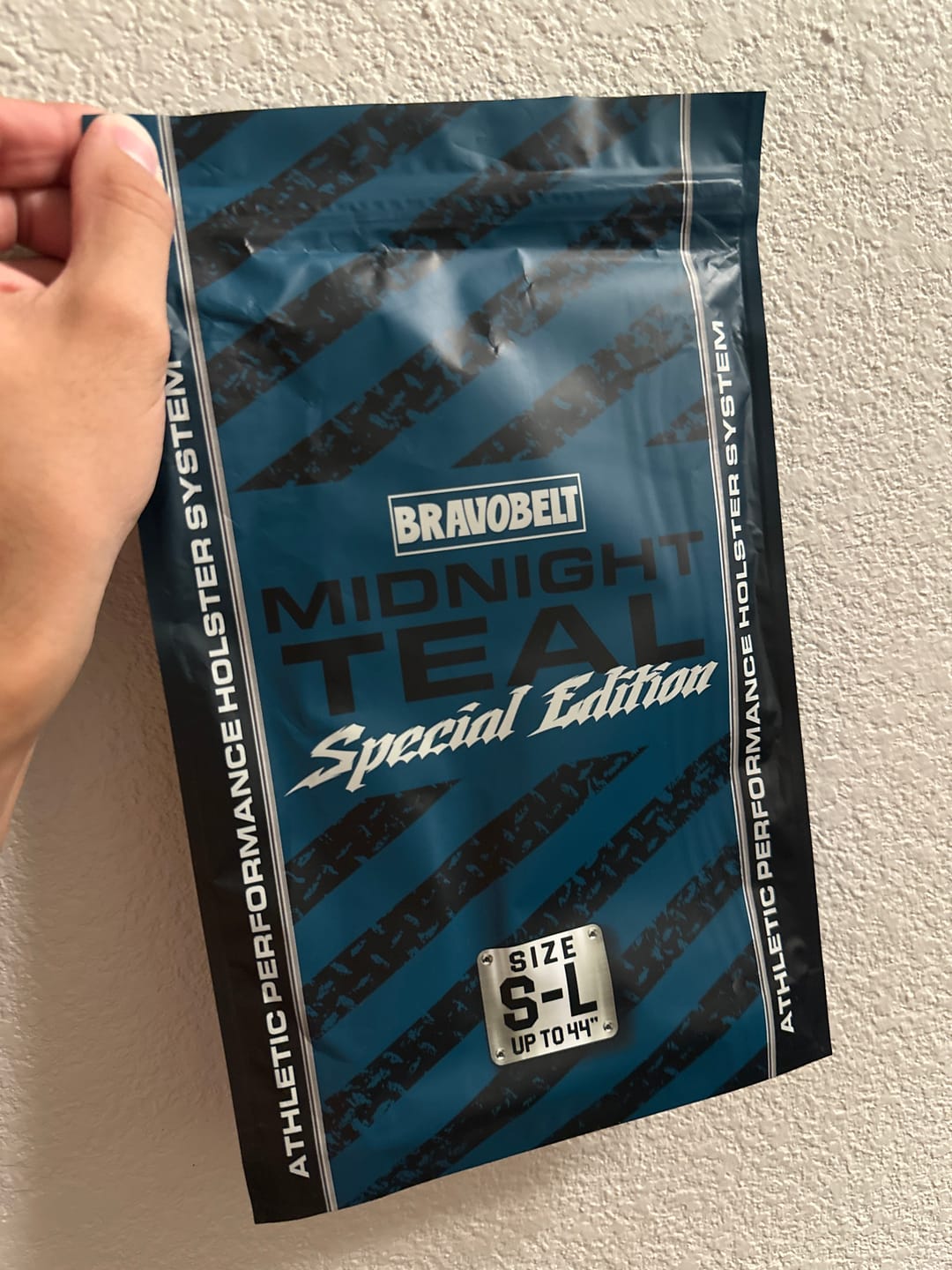 Customer photo review of BravoBelt Belly Band Holster for Concealed Carry - Unisex  - Midnight Teal