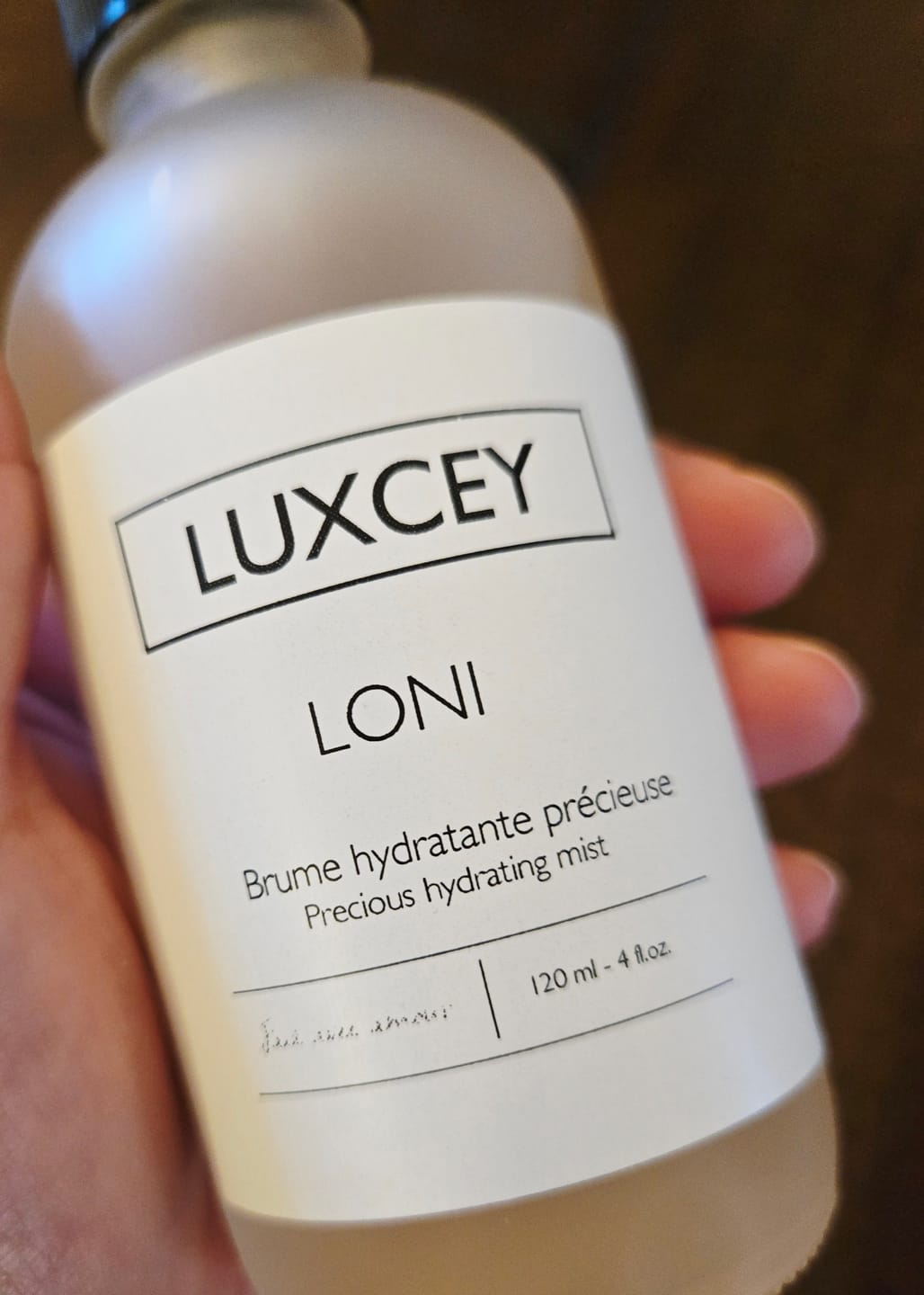 Customer photo review of Loni - Hydrating Mist