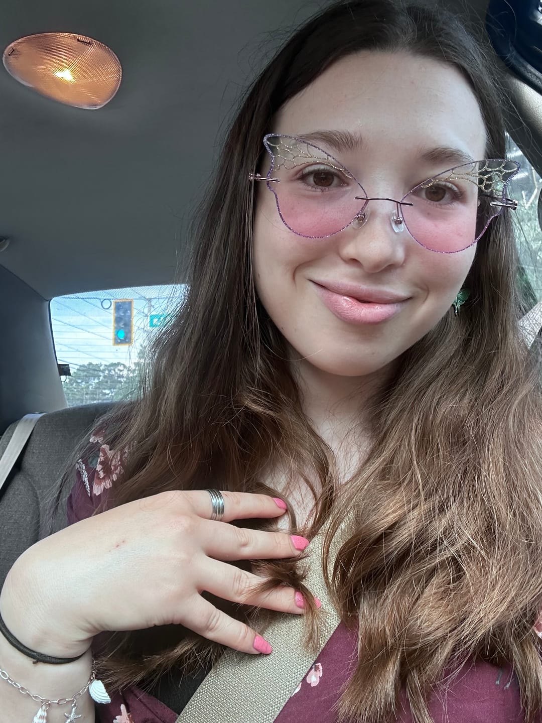 Customer photo review of Elissa Eyeglasses
