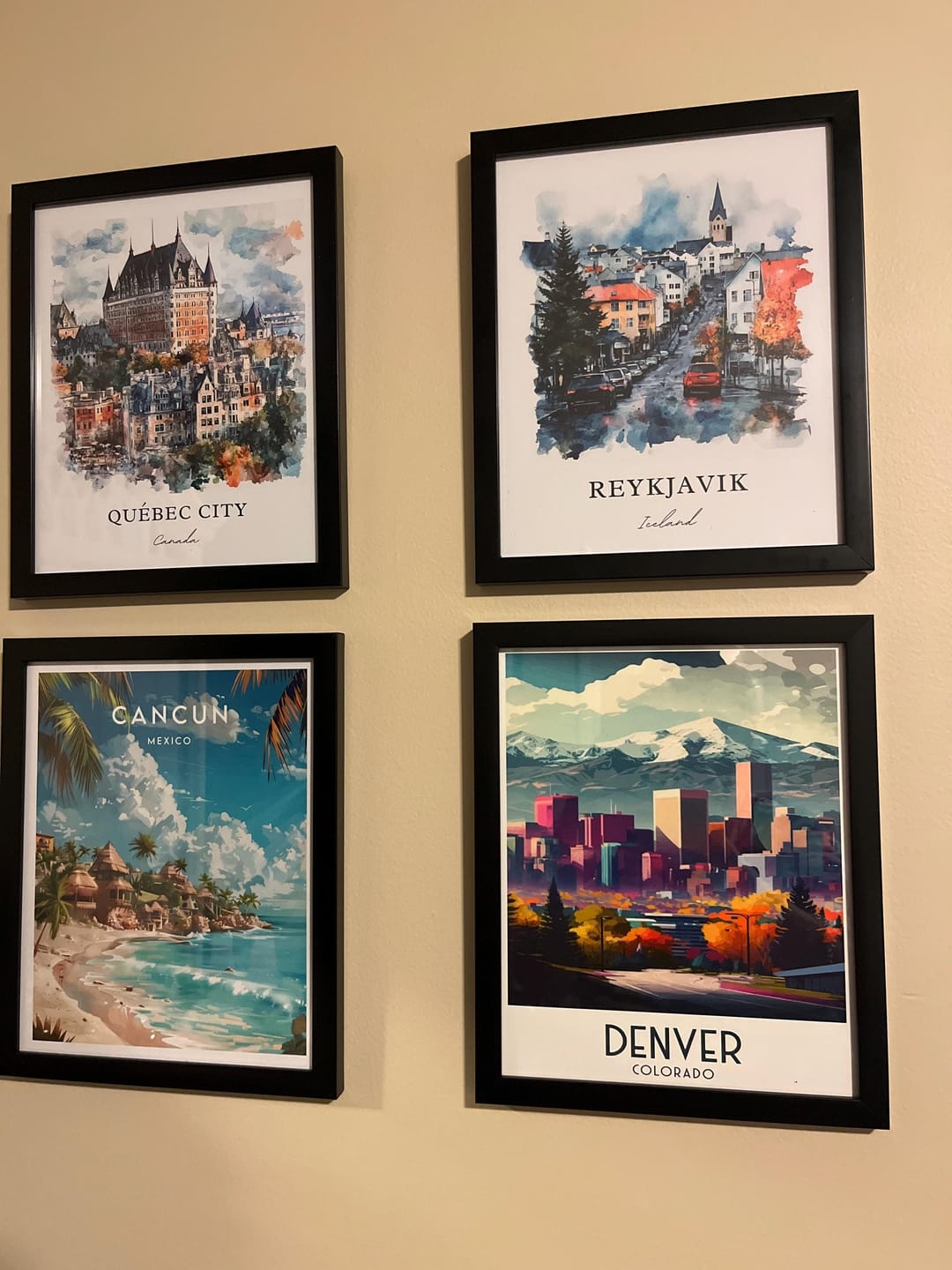 Customer photo review of Denver Cityscape Colorado
