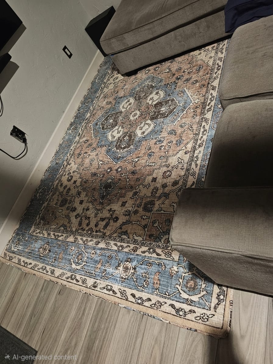 Customer photo review of Designer Relax Mat - 1.4" Thick Foam Base