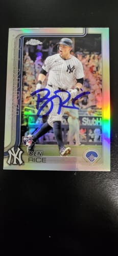 Customer photo review of Ben Rice Autograph Signing