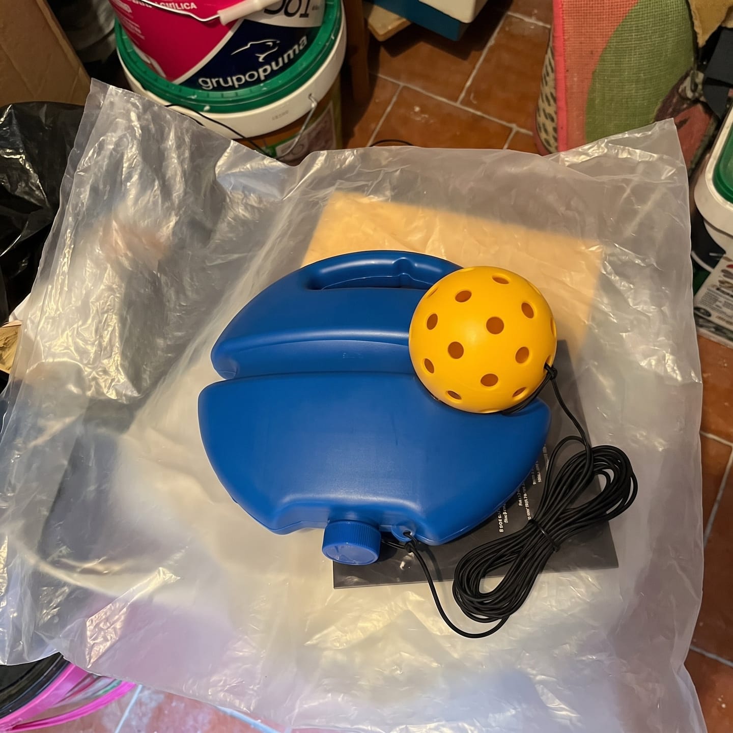 Customer photo review of Pickleballone™ Solo Trainer