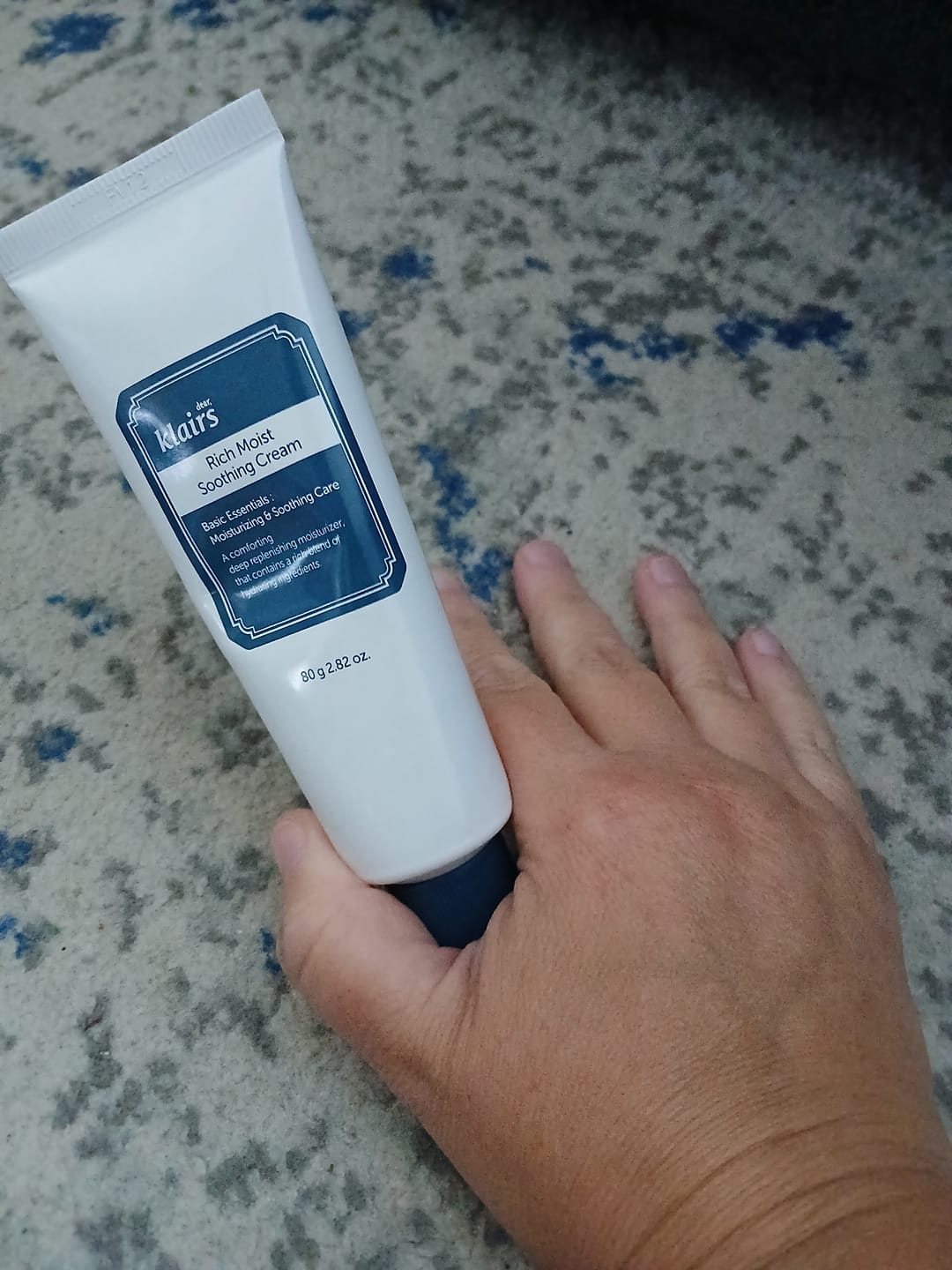 Customer photo review of Rich Moist Soothing Cream
