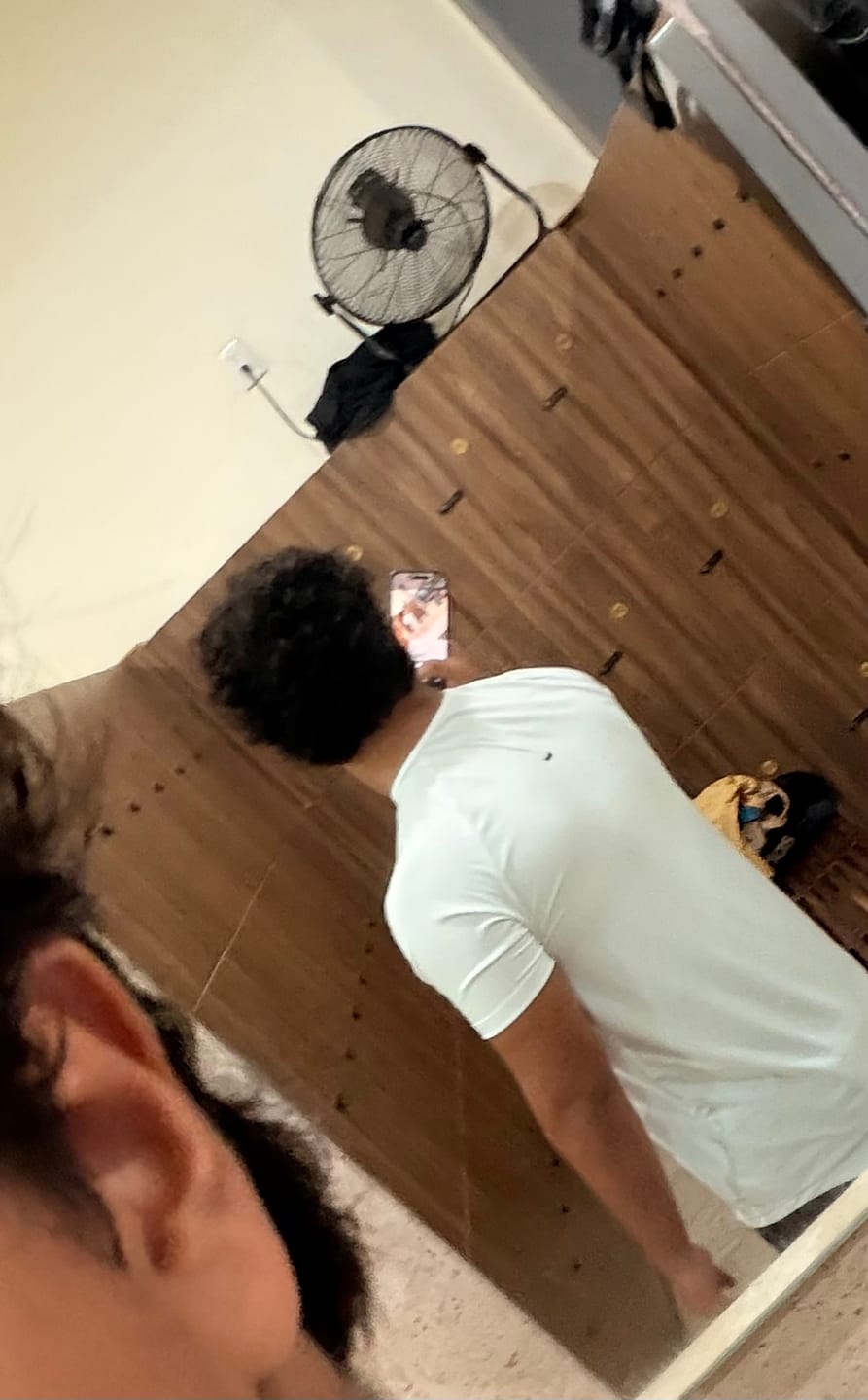 Customer photo review of Training Sport Tee Icon - White