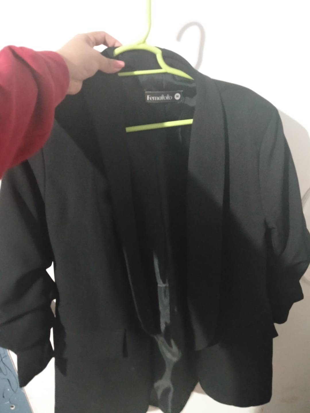 Customer photo review of Blazer Coddy Negro