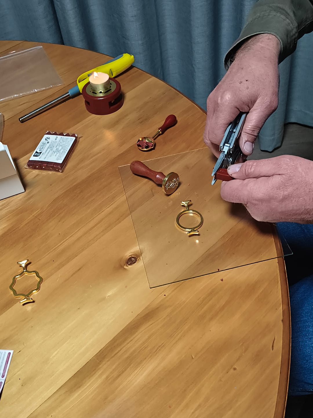 Customer photo review of Custom leather pouch for the TerraTAC™ x14 Multitool