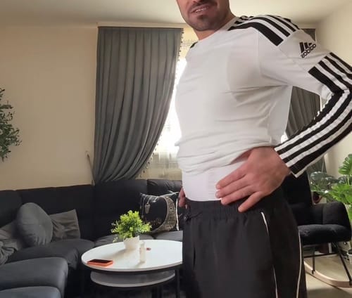 Customer photo review of قميص شد للرجال