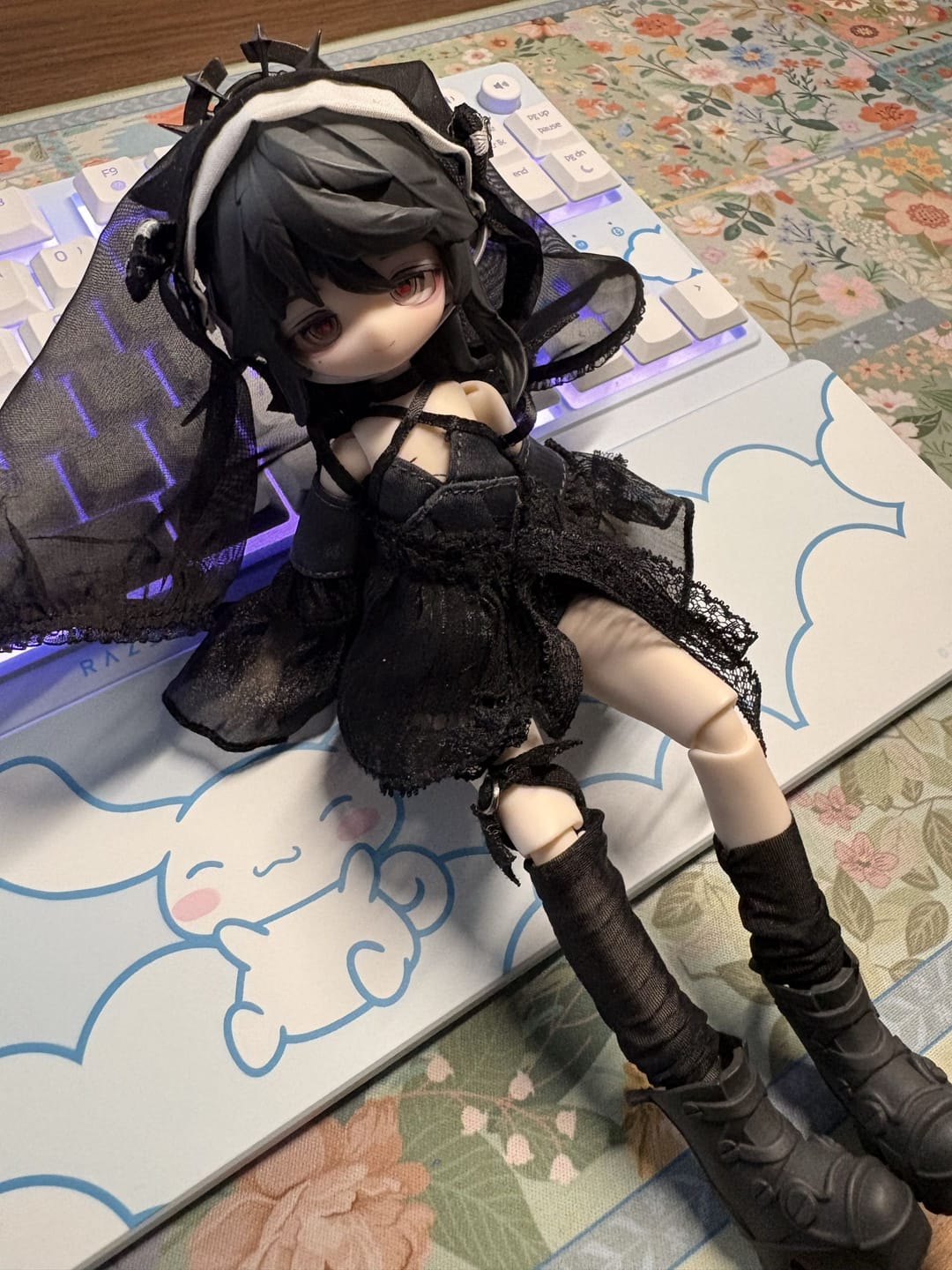 Customer photo review of Light and Shadow Lightwing Academy Series Thorn Nun Large Chest 1/8 BJD Clothing Set【Shipped in May./Jun. 2026】