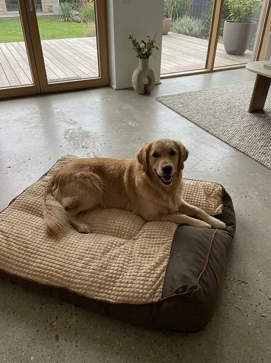 Customer photo review of Lit pour chien orthopédique